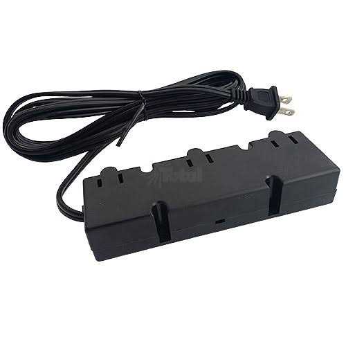 DM3-120-BK 200watt 120VAC electronic black transformer 3 outlets with tap dimmer 120VAC - Image 2