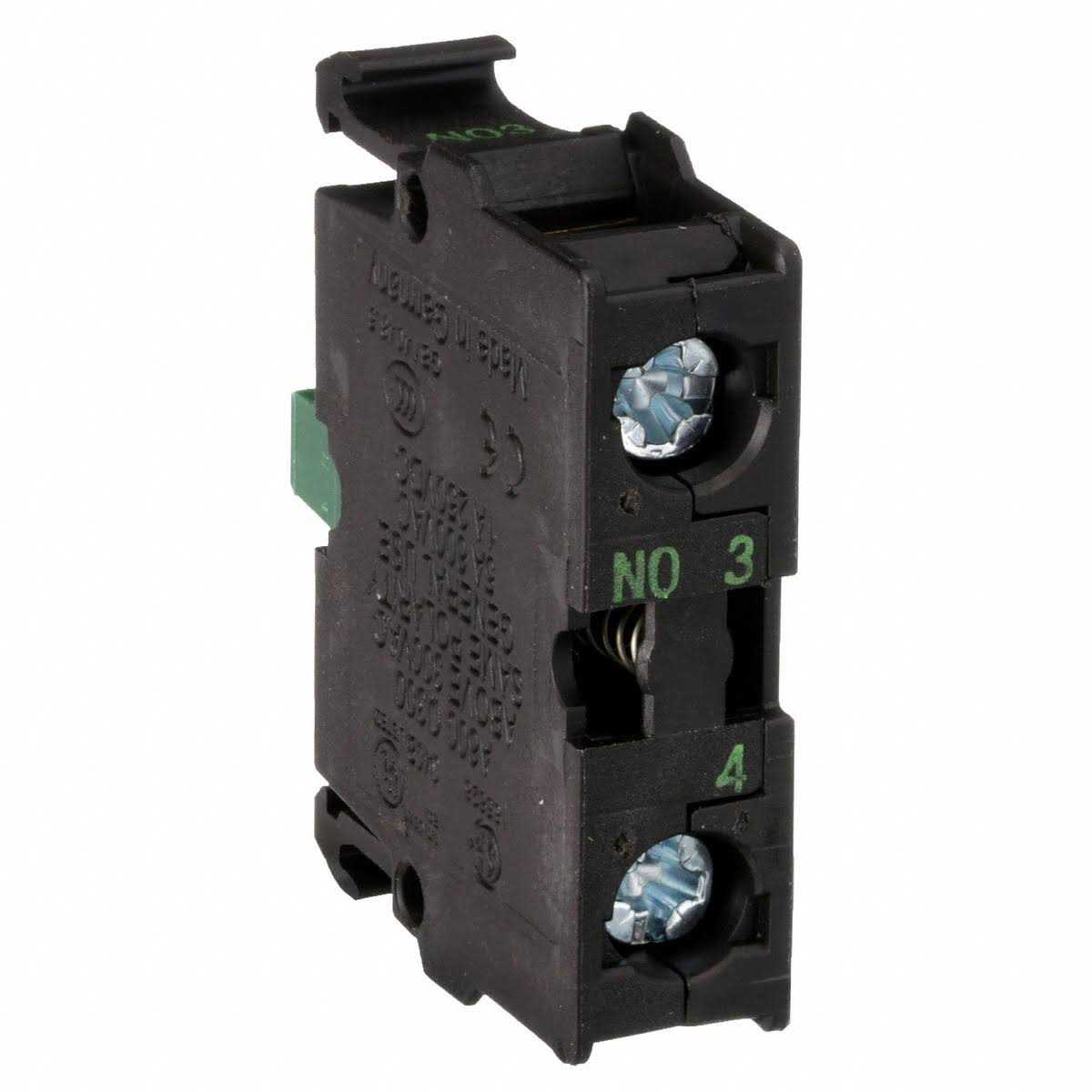 Eaton Contact Block,Screw,Black,22mm,1NO M22-K10 - Image 2