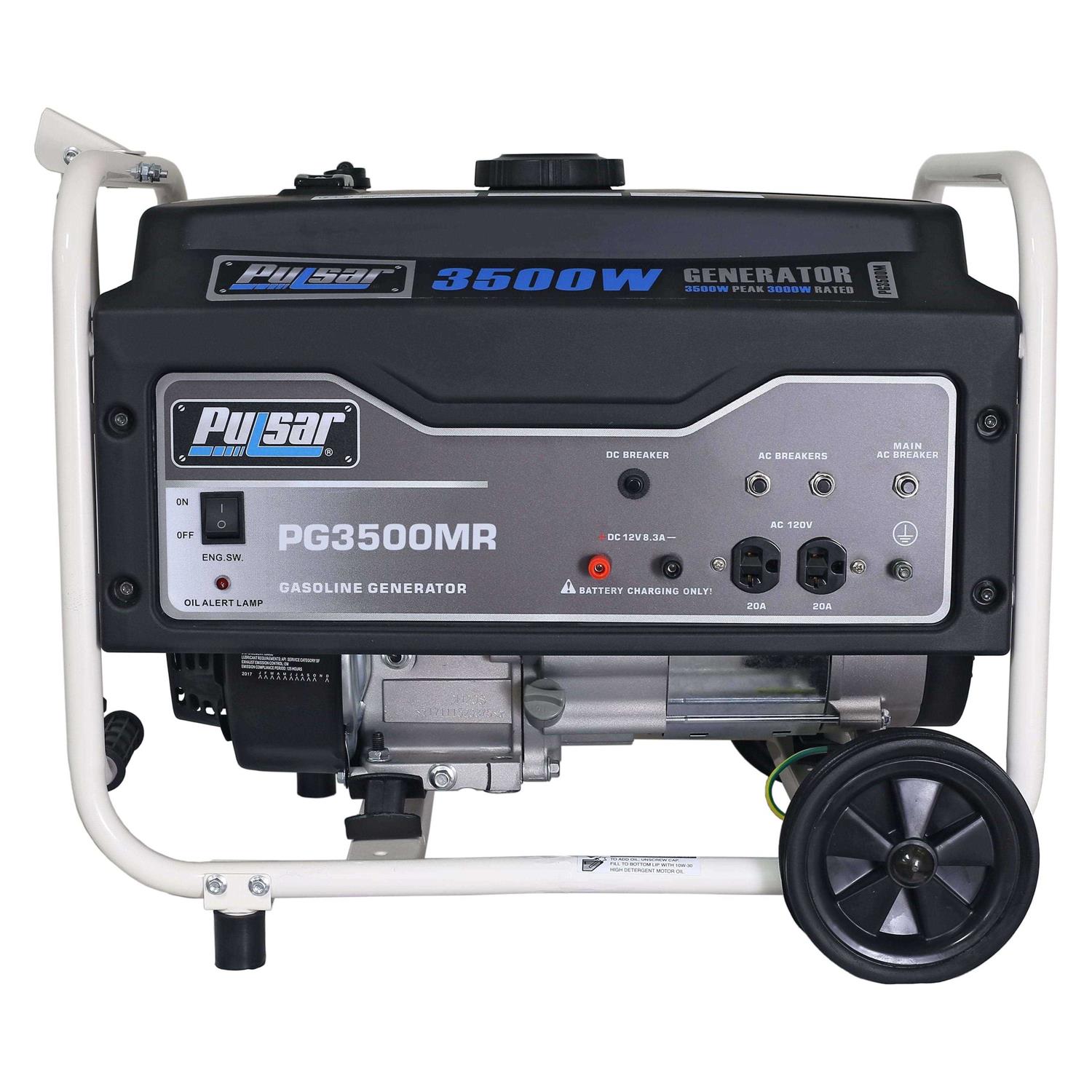 Pulsar 3500-Watt Gas Powered Portable Generator PG3500MR