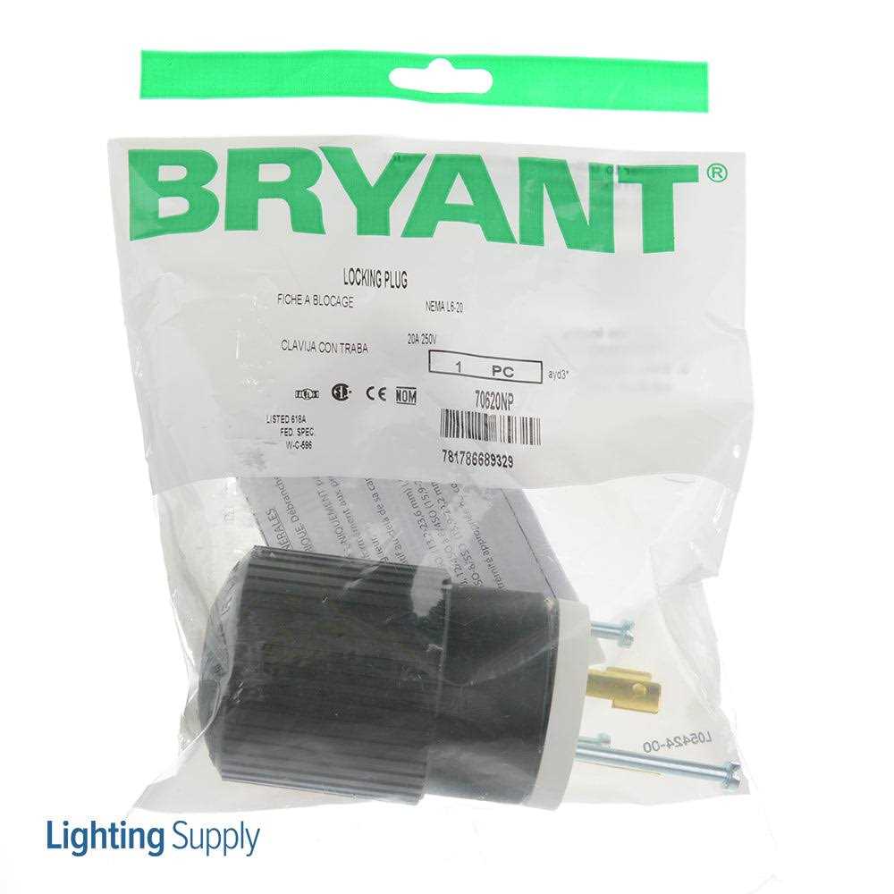 Bryant 70620NP Locking Plug - Image 5