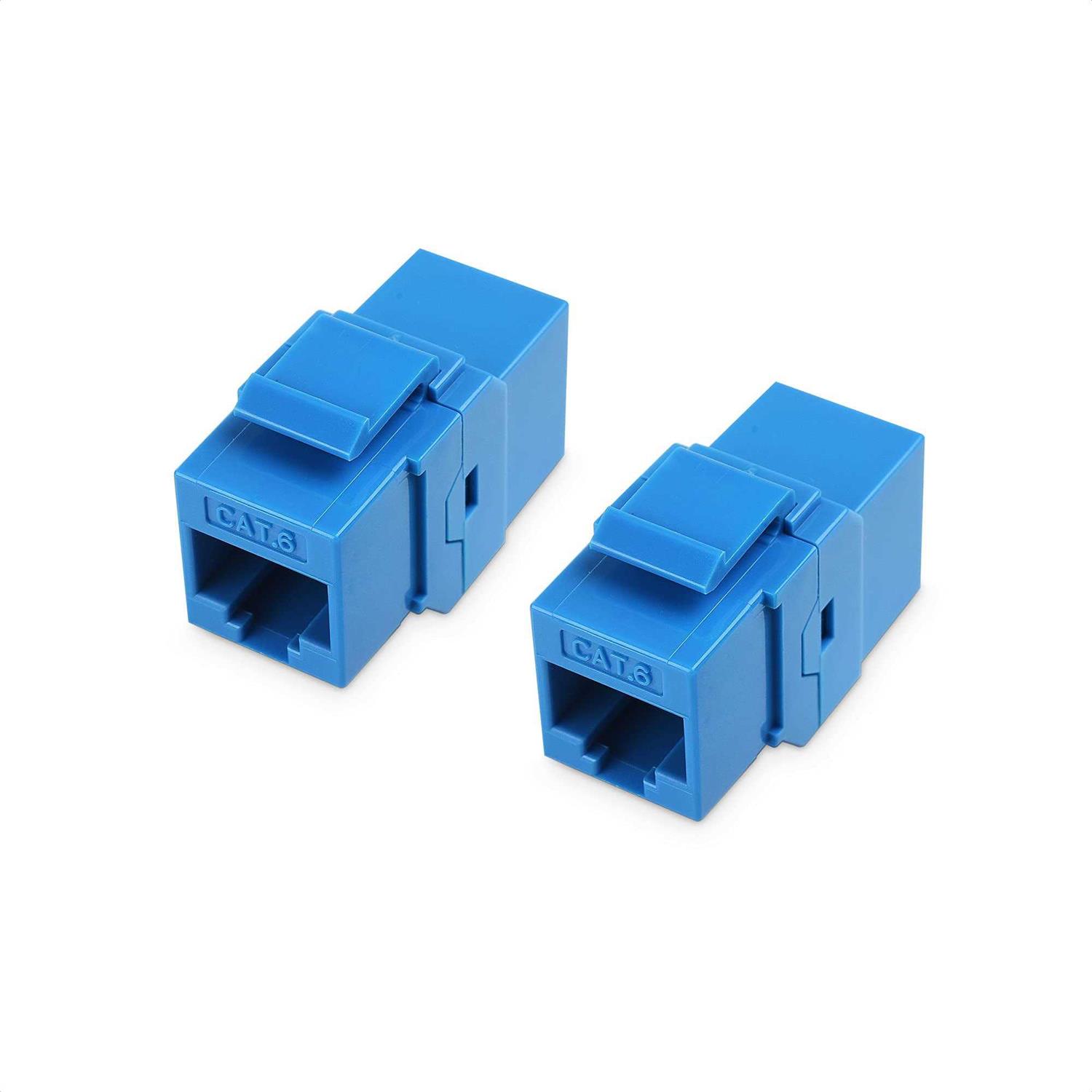 Cable Matters 2-Pack 2-Port Ethernet Wall Plate Cat6 Wall Plate / Cat5 Ethernet Wall Outlet in White - Image 4