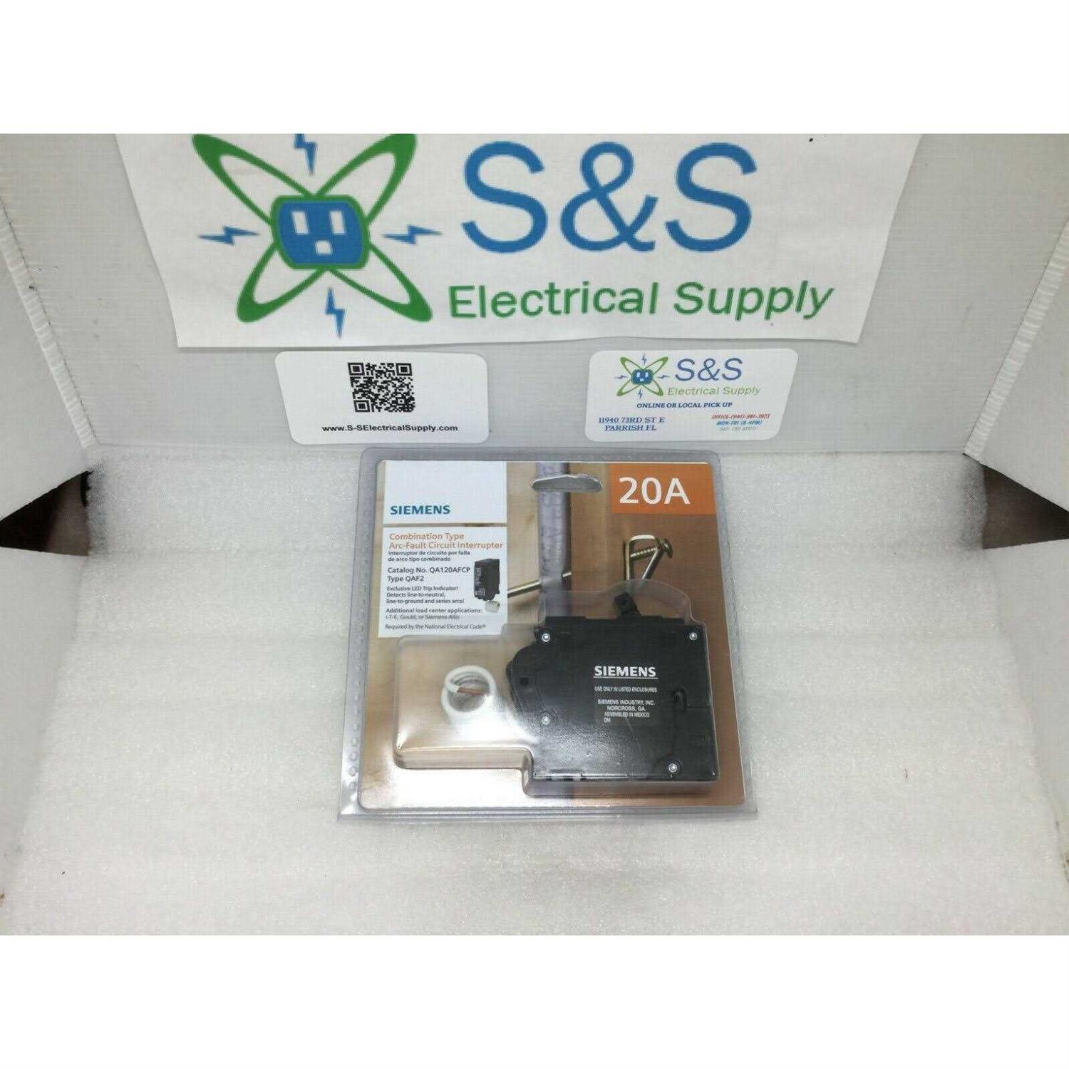 Siemens 20 Amp 1 in. Single-Pole Combination AFCI Circuit Breaker - Image 4