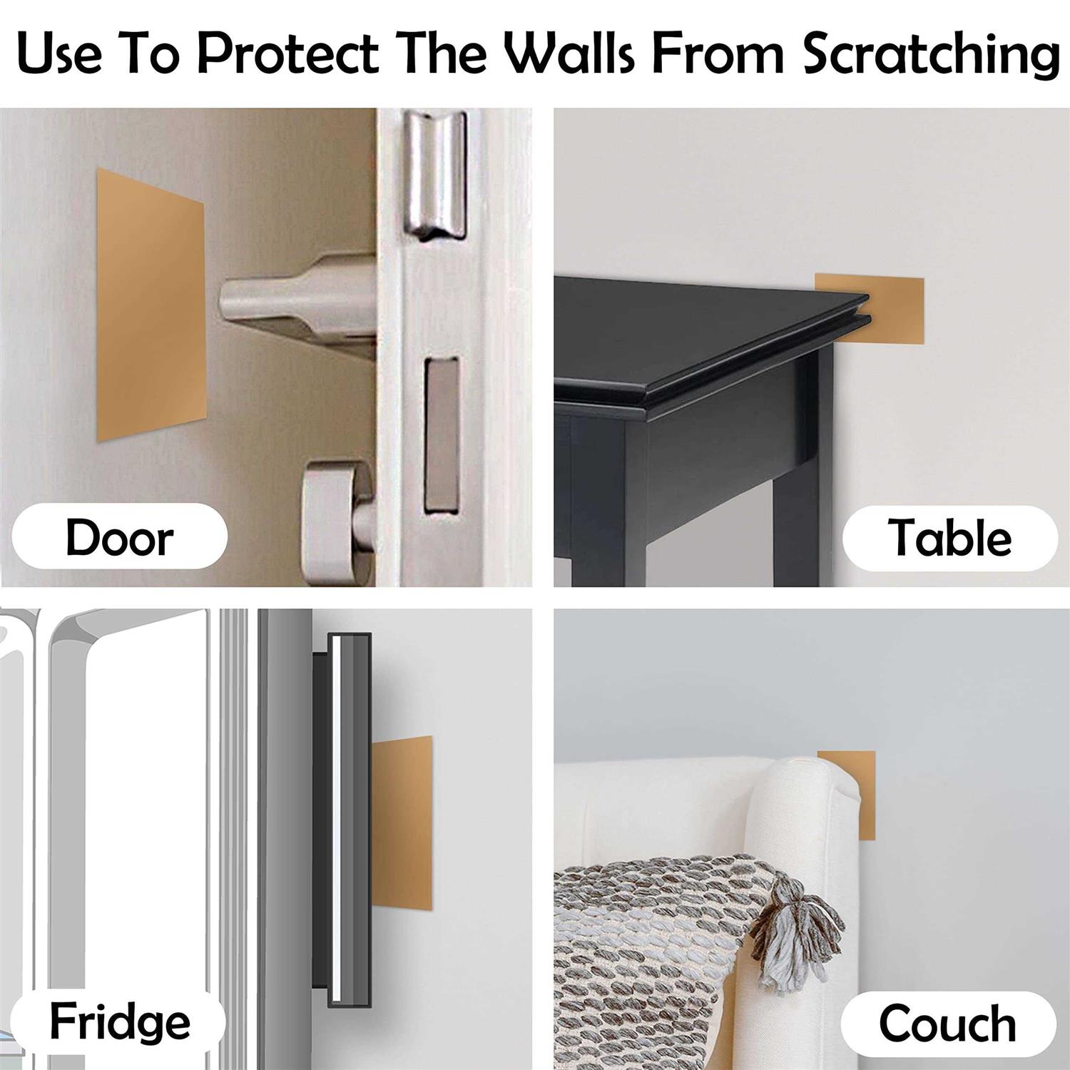 Rubber Bond Self-Adhesive Rubber Wall Outlet Cover Plate 5 Pack Easy to Apply Peel & Stick Drywall Hole Patch - Image 4