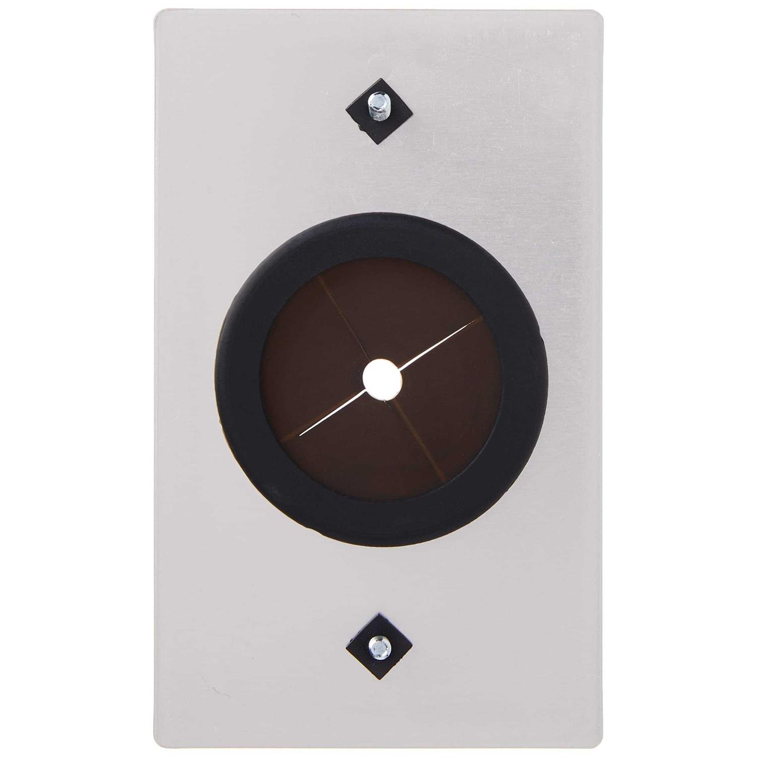 C2G 1.5in Grommet Cable Pass Through Single Gang Wall Plate - Image 3