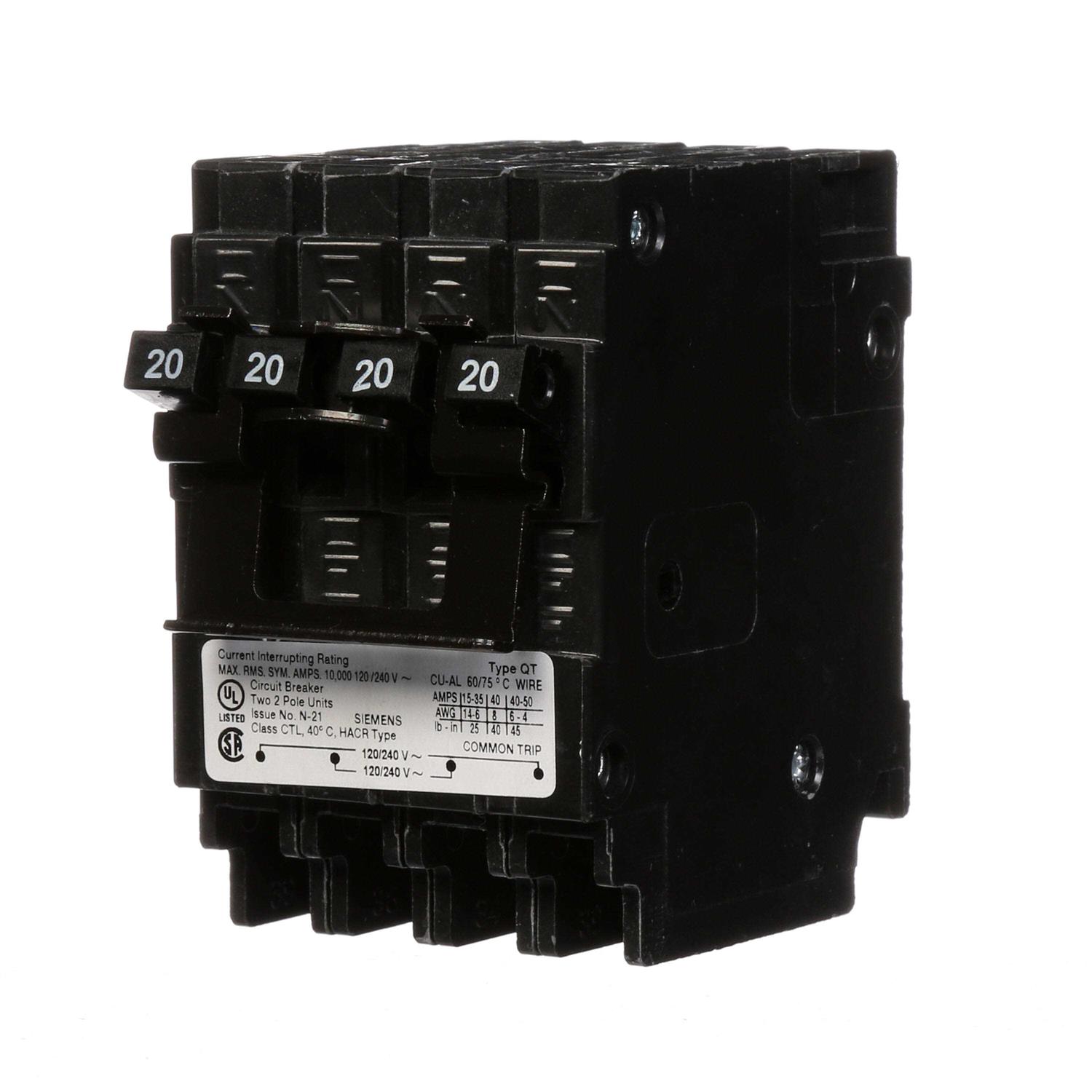 Siemens Q22020CT2 Circuit Breaker