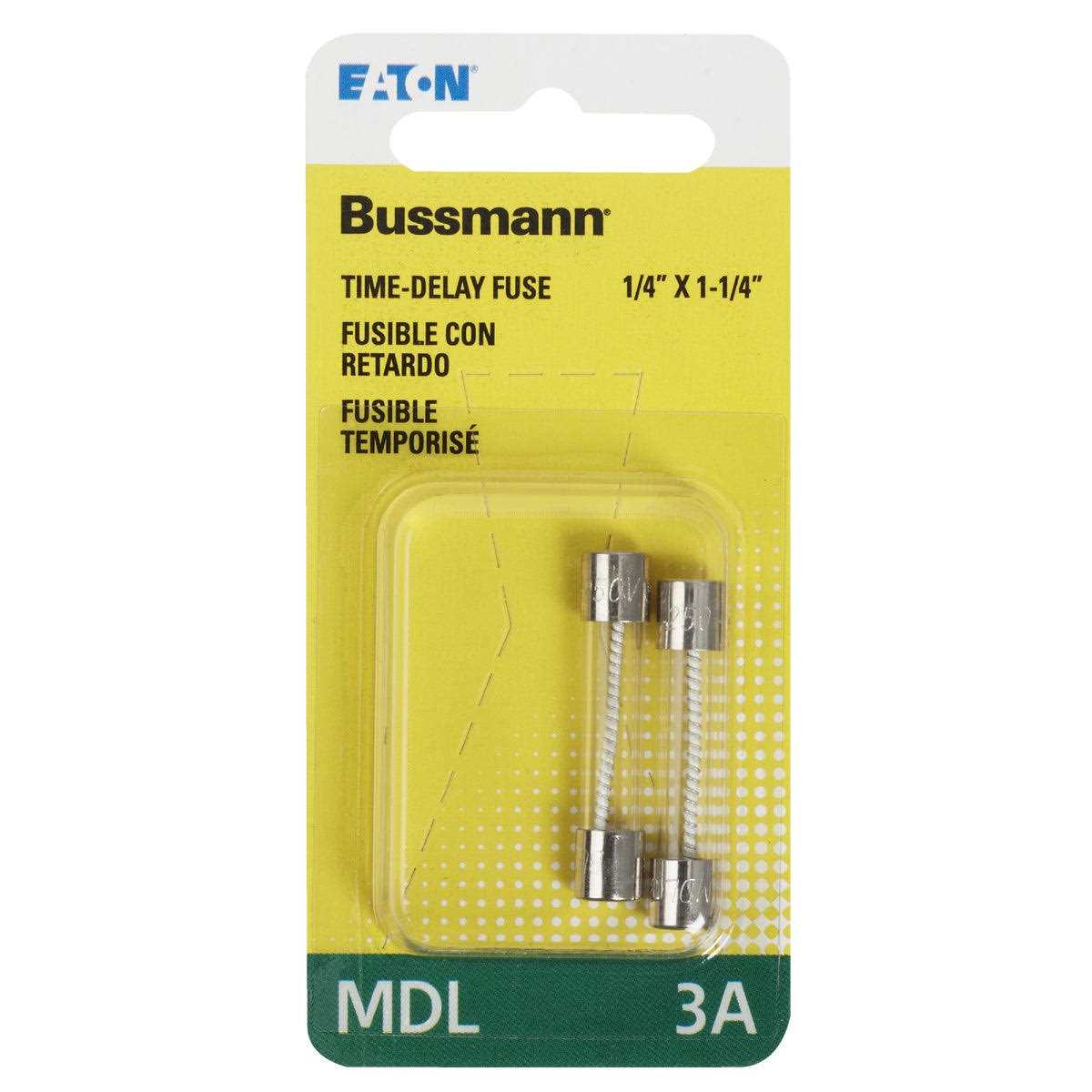 Bussmann BP-MDL-3 Time Delay Fuse BP/MDL-3 - Image 4