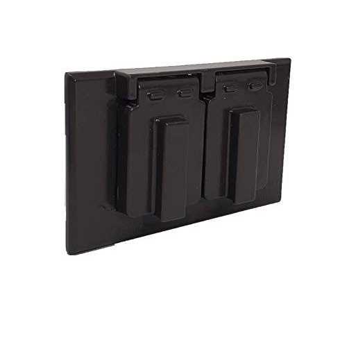 Sealproof 1-Gang Duplex Horizontal Weatherproof Outlet Cover - Image 3