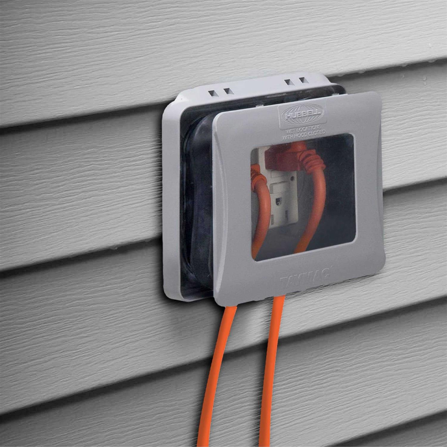 TayMac Weatherproof-In-Use Cover 2-Gang ML2500G - Image 5