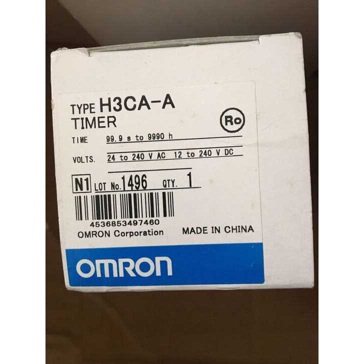 NEW !! Omron H3CA-A Switch - Image 2