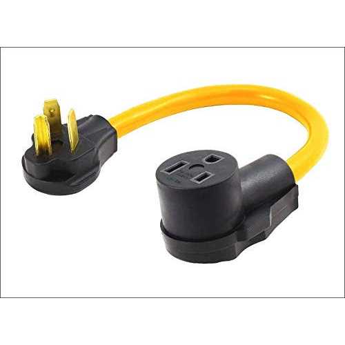 S7 220 Adapter Plug,20Inch 10-30P to 6-50R Heavy Duty 30 Amp Plug to 50 Amp Socket Adapter Cable