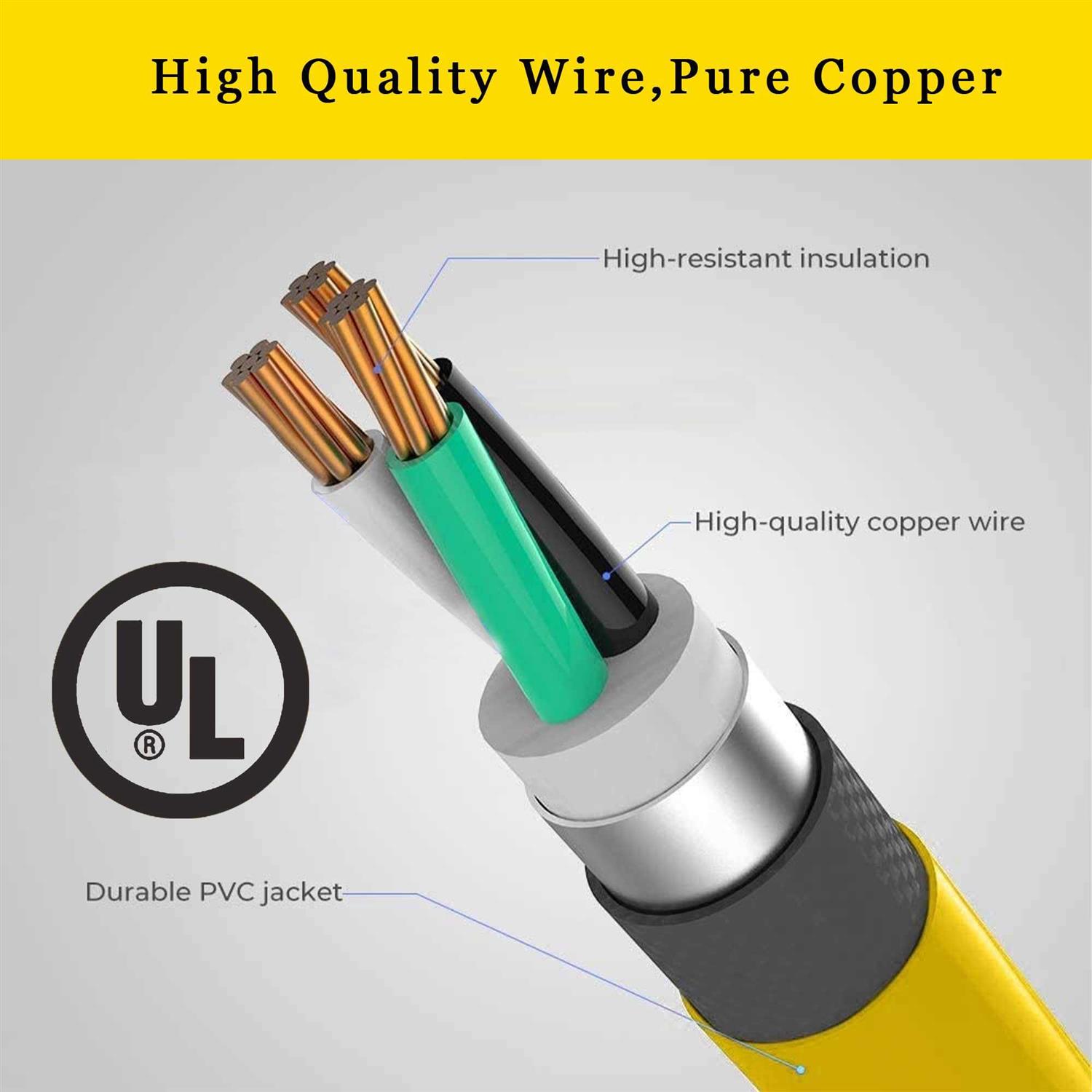 S7 220 Adapter Plug,20Inch 10-30P to 6-50R Heavy Duty 30 Amp Plug to 50 Amp Socket Adapter Cable - Image 5