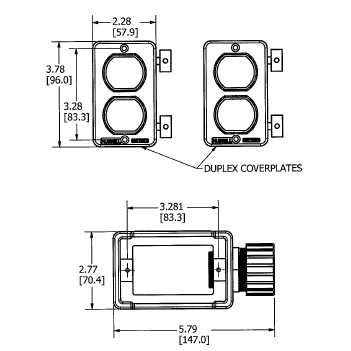 Hubbell Wiring Device-Kellems HBL3000 Portable Outlet Box - Image 2