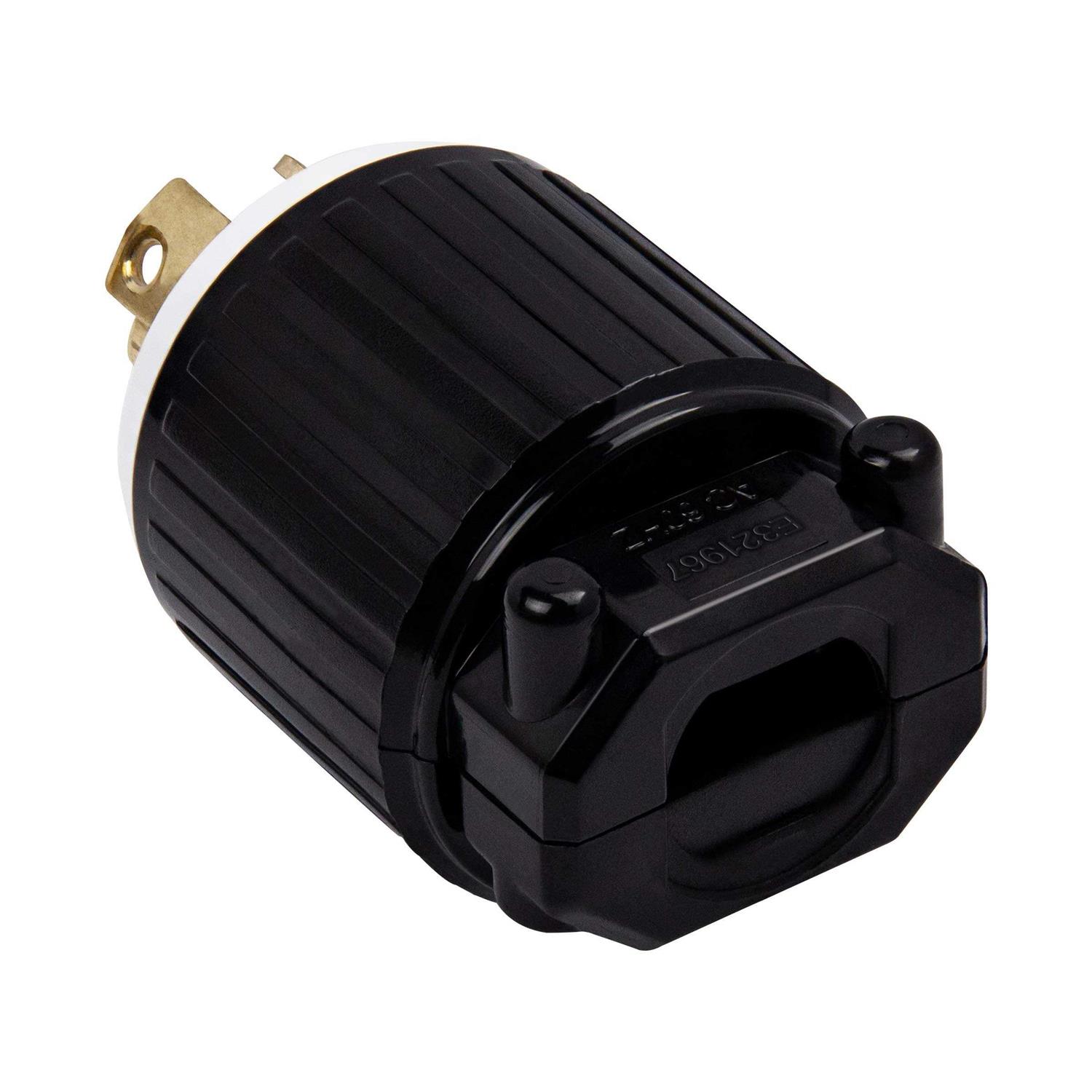 Enerlites NEMA L7-15P Locking Plug Connector for Generator Twist Lock Male Plug 66481-BK - Image 2