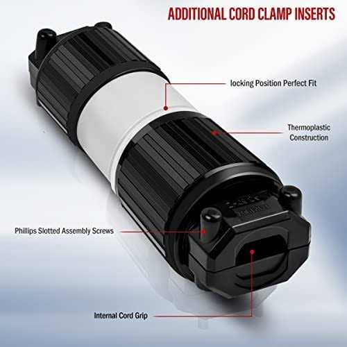 Enerlites NEMA L7-15P Locking Plug Connector for Generator Twist Lock Male Plug 66481-BK - Image 3