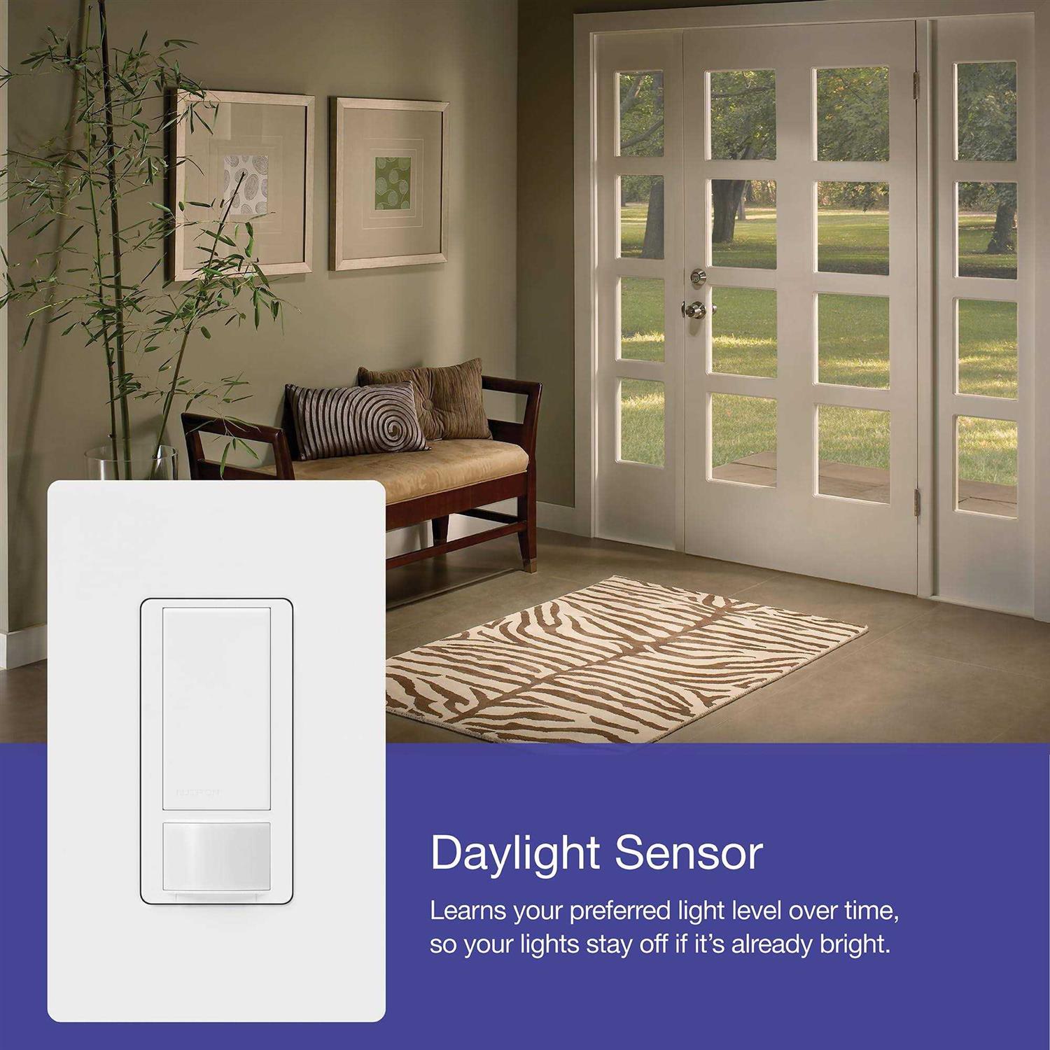 Lutron MS-OPS5M-WH Maestro Sensor Switch - Image 5