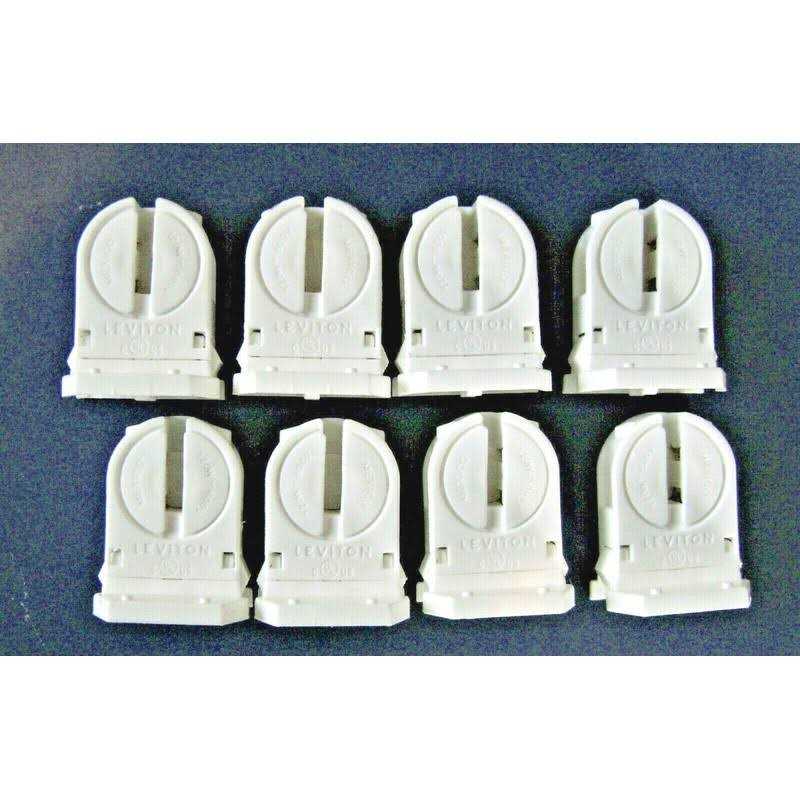 Leviton T5, Turn-Type Lampholder, Mini Bi-Pin Socket, Non-Shunted, For Programmed Start Ballasts, Snap In or Slide On Mount 13654-SNP - Image 2