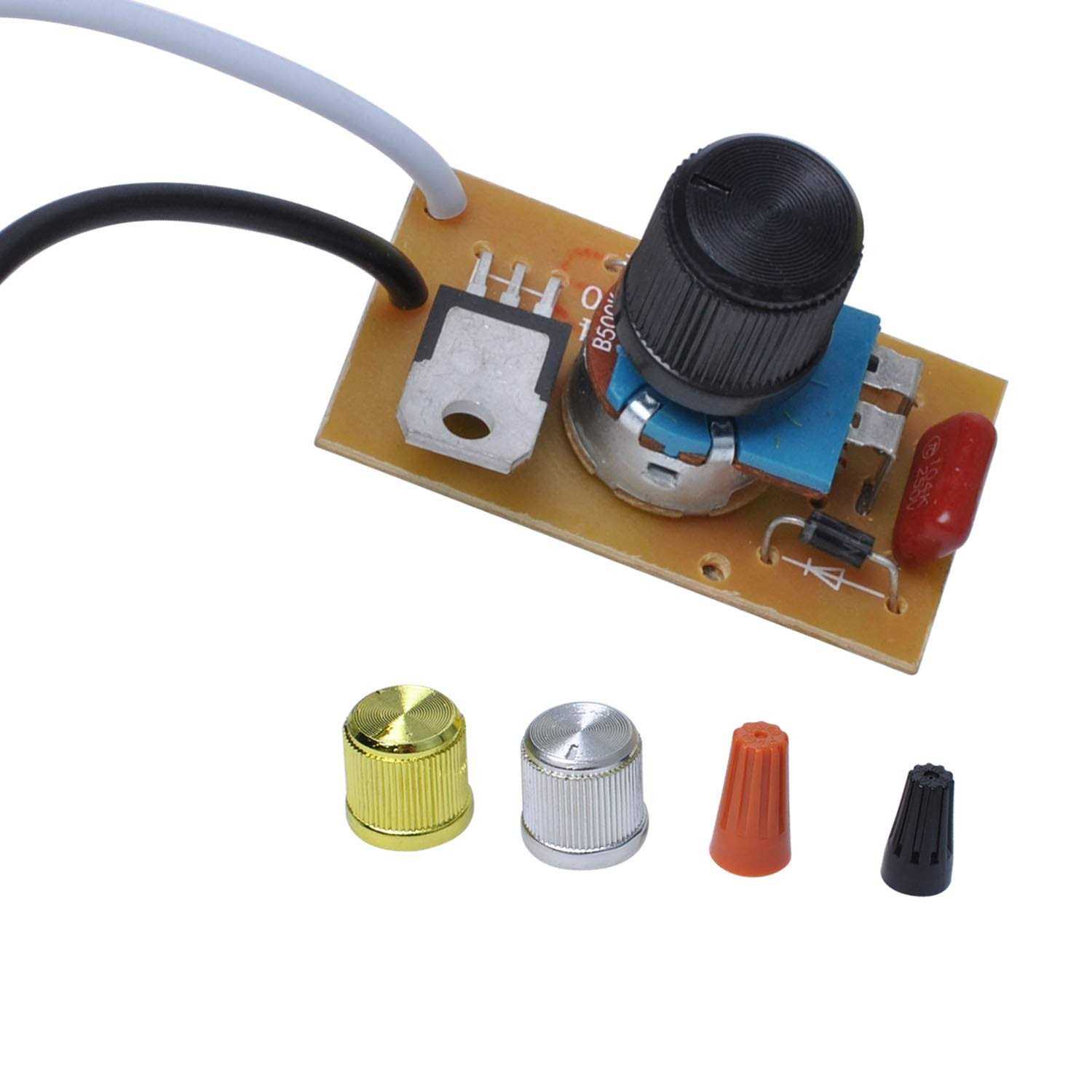 SC-239A Switch 200 Watt Manual Dimmer Replacement Kit for Wes-tek 6077B - Image 3