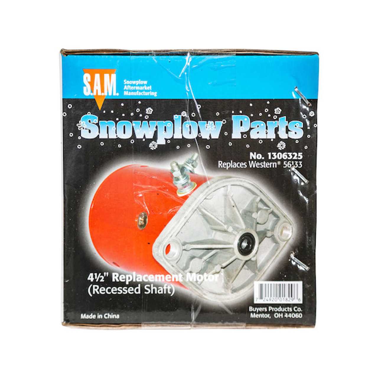 Buyers Products Motor 4-1/2In Style 1306325 - Image 3