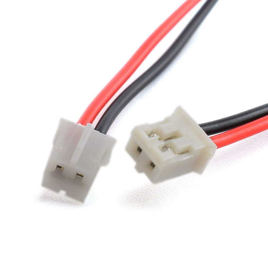 Sdtc Tech 3 Pack 9V Battery Snap to 2-Pin Ph2.0 Connector Cable I Type Battery Clip Lead Wire - Image 3