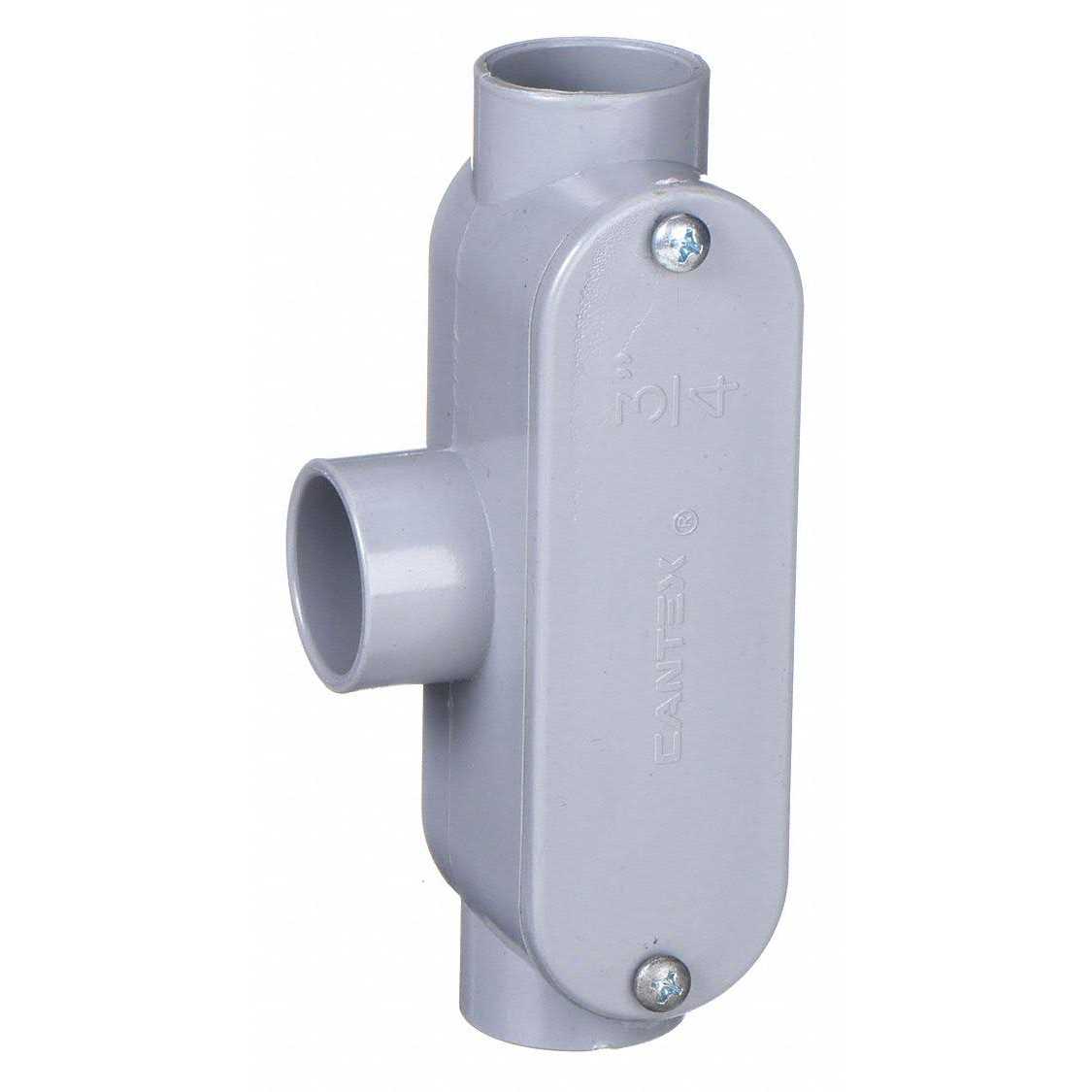 Cantex T PVC Conduit Body 5133564 - Image 3