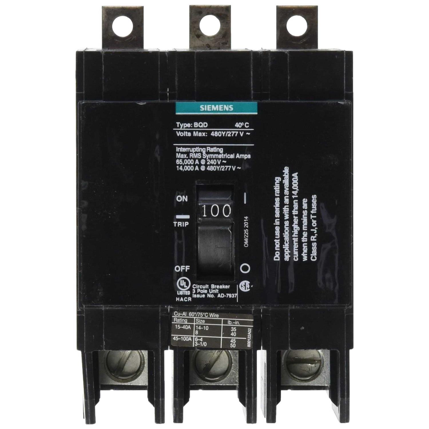 Siemens BQD3100 Circuit Breaker - Image 5