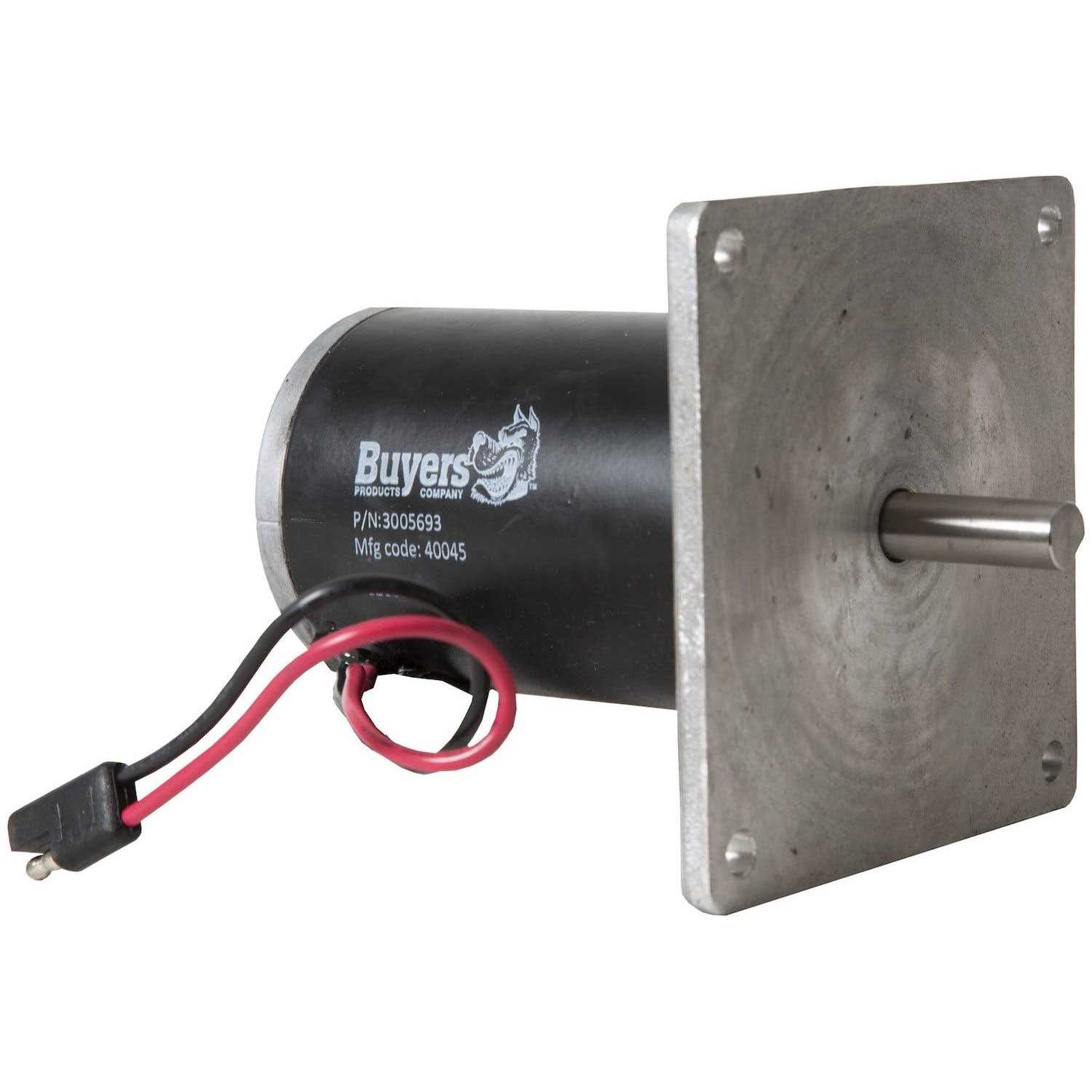 Buyers Products Replacement 1.25 HP 1000 RPM Spinner Motor 3005693 - Image 3