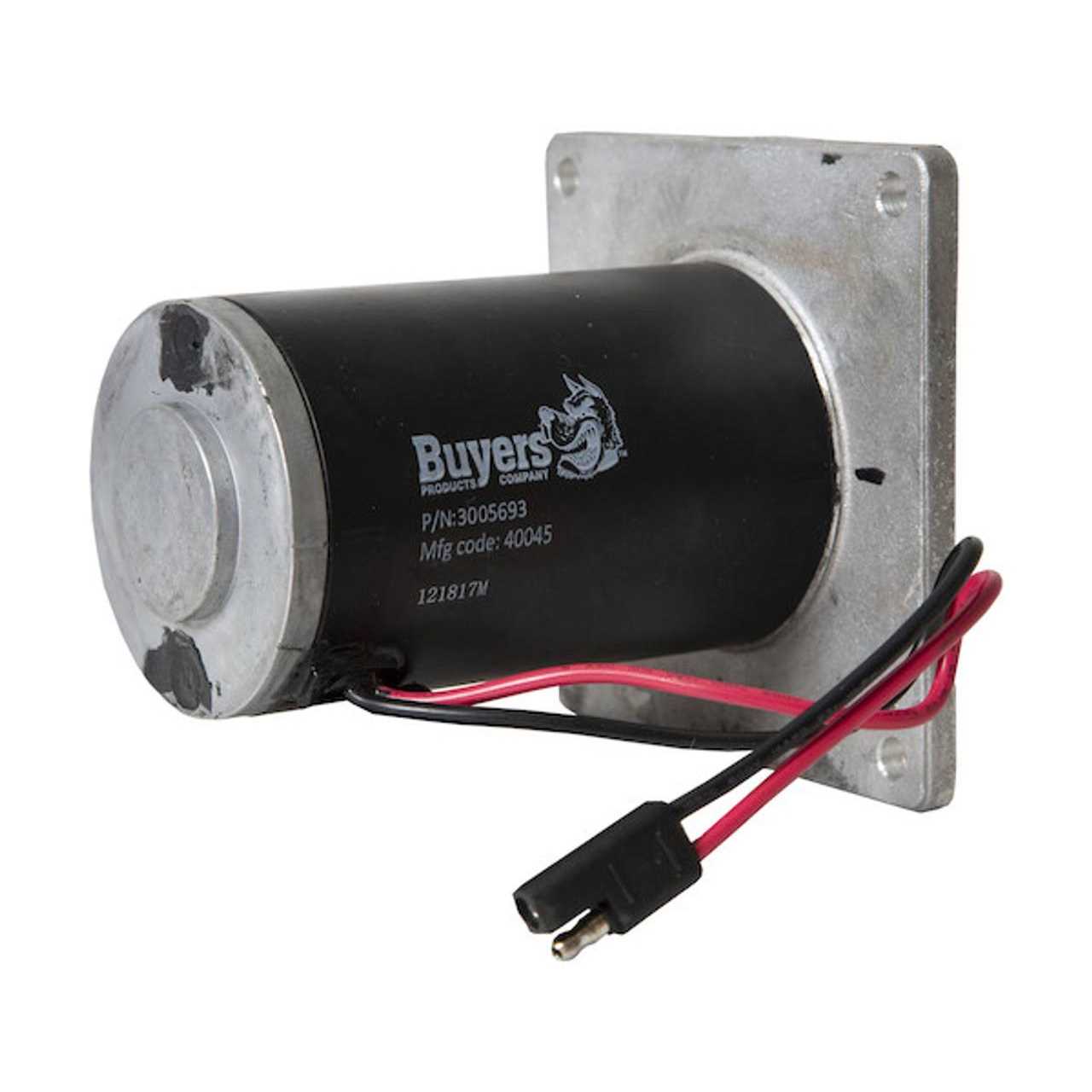 Buyers Products Replacement 1.25 HP 1000 RPM Spinner Motor 3005693 - Image 5