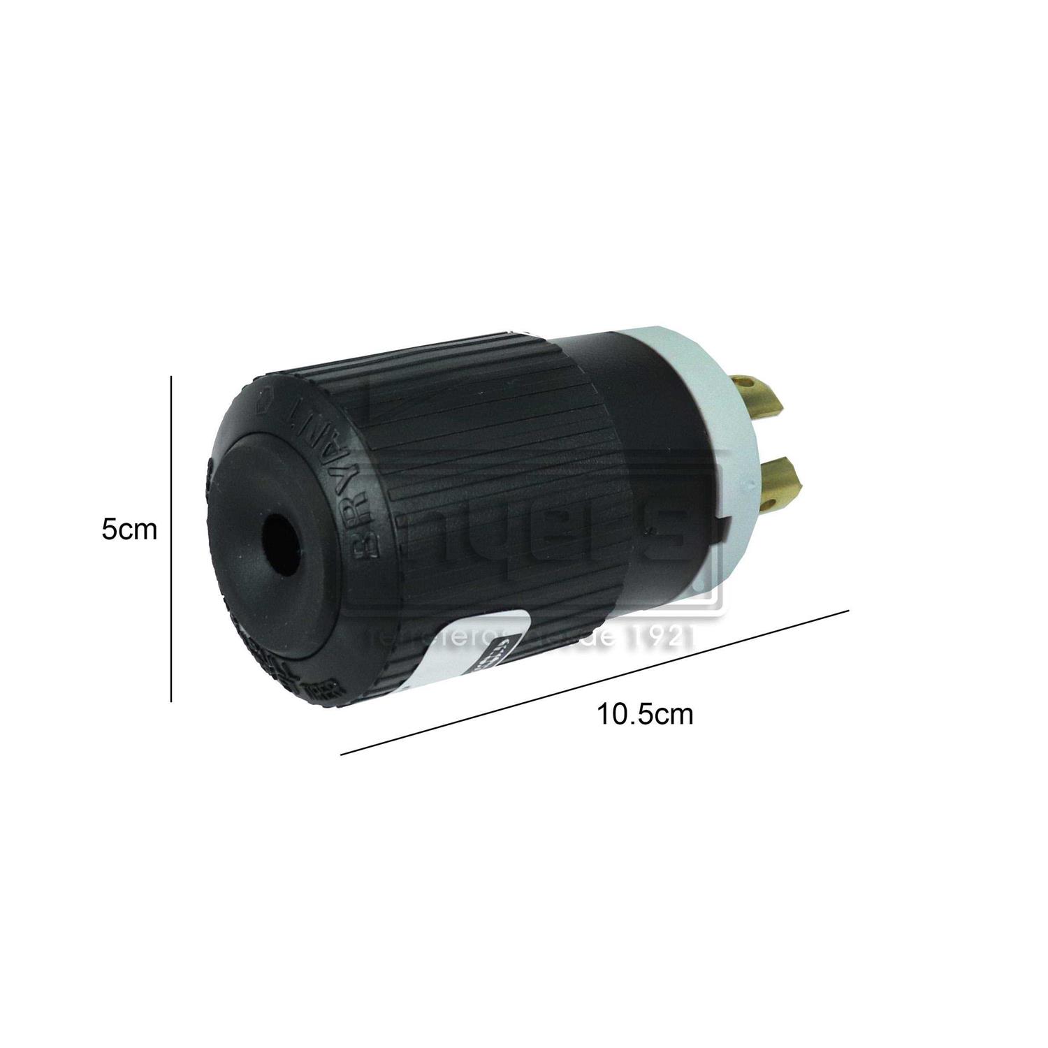 Bryant 4721NP Locking Plug - Image 3