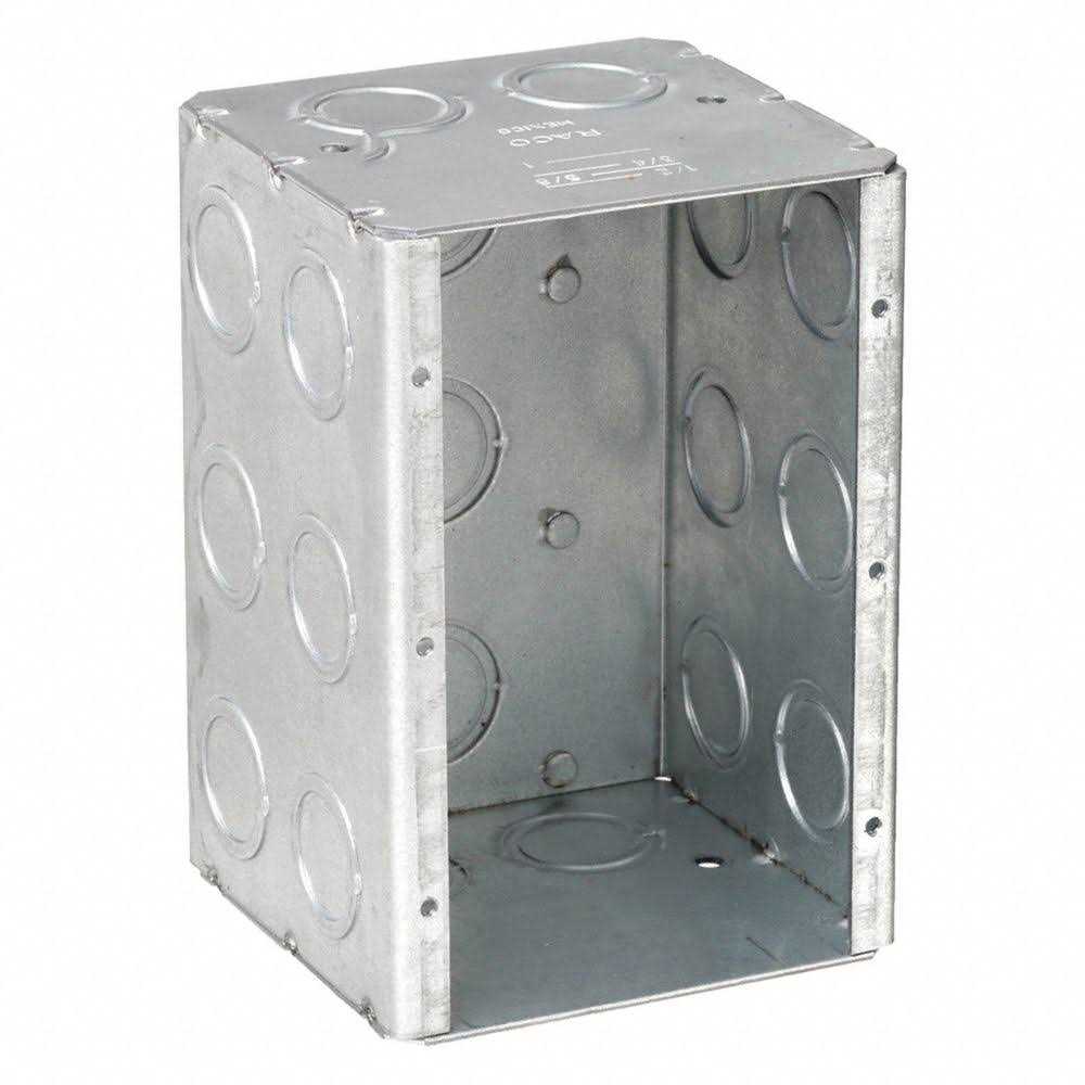 Raco 697 3-1/2D 3-Gang Masonry Box - Image 3