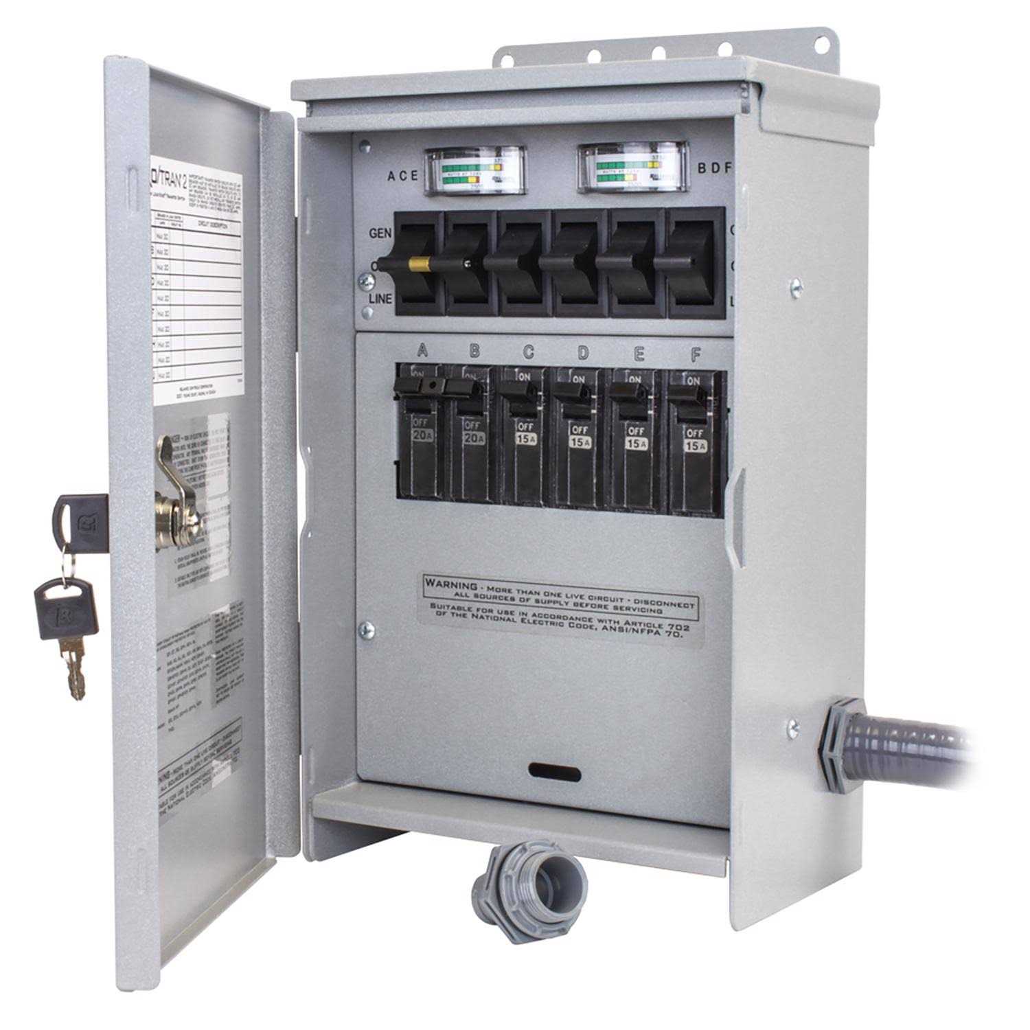 Reliance Controls R306A Pro/Tran 2 Transfer Switch