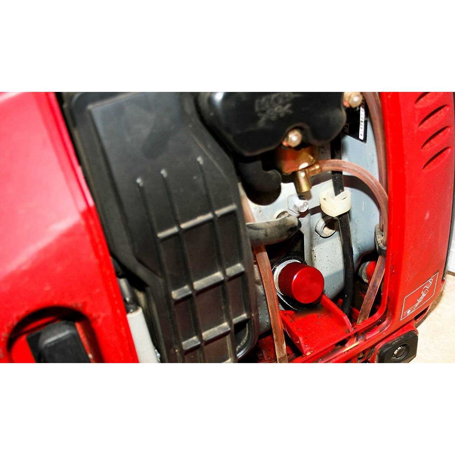 Yoursme Extended Run Gas Cap with Brass Hose Fitting Mess Free Oil Change Funnel - Image 3