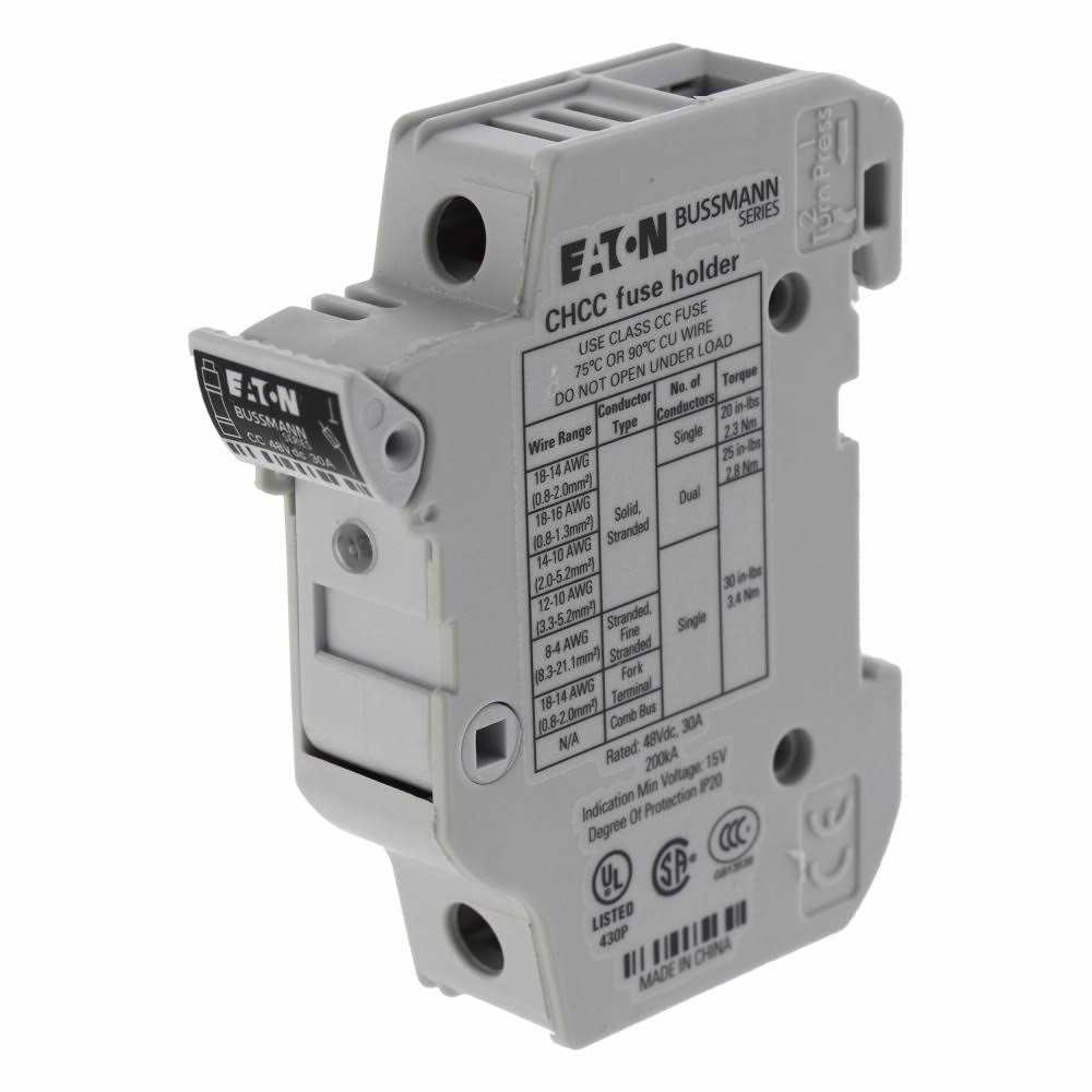 Bussmann CHCC1DI-48U Fuse Holder - Image 5