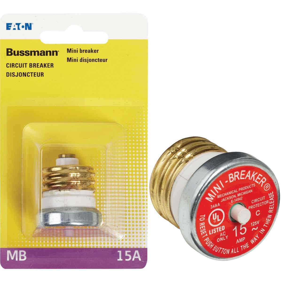 Bussmann Mini-Breaker 15 BP/MB-15