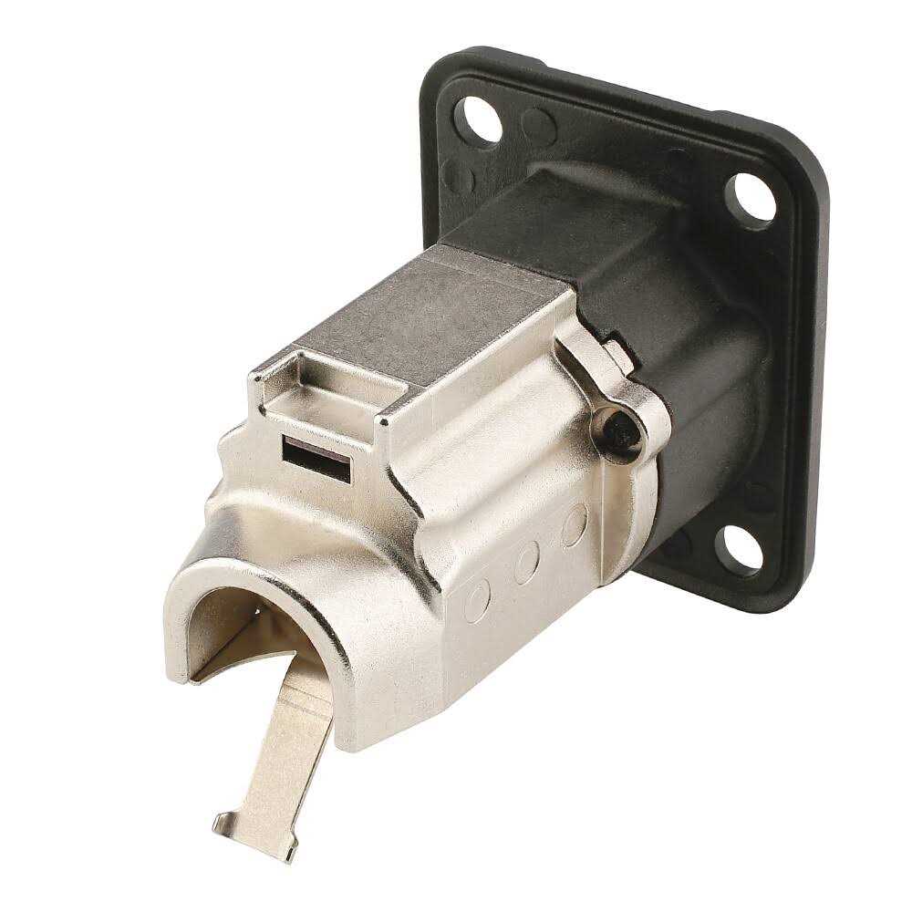 Neutrik NE8FDX-Y6-B etherCON RJ45 Cat 6a Shielded Connector - Image 2