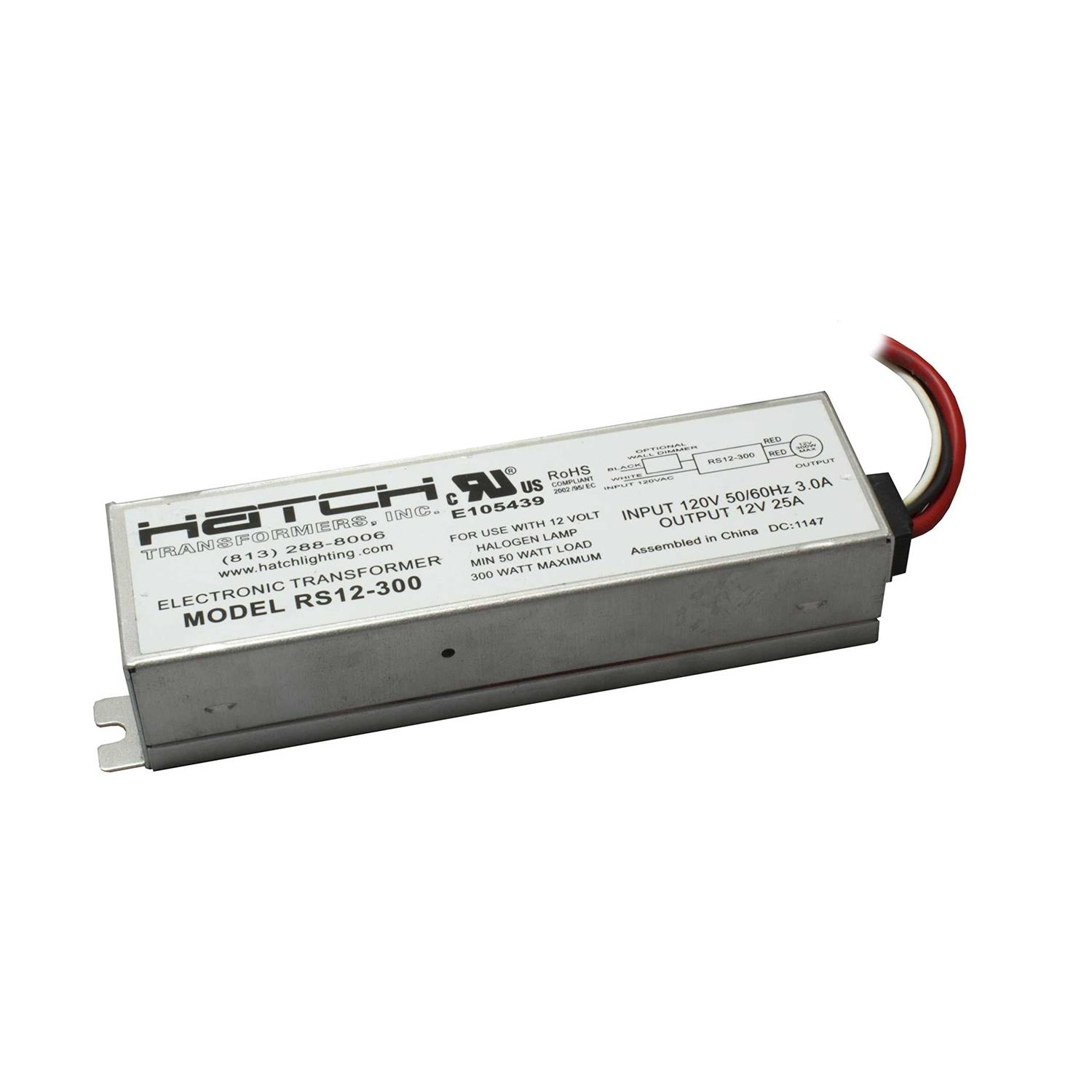 RS12-300 Hatch Transformer 300w 12V - Image 2