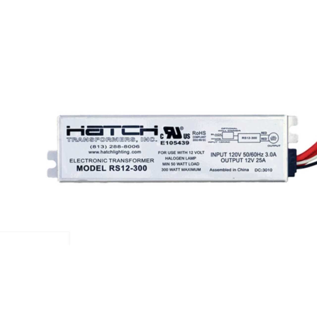 RS12-300 Hatch Transformer 300w 12V - Image 5