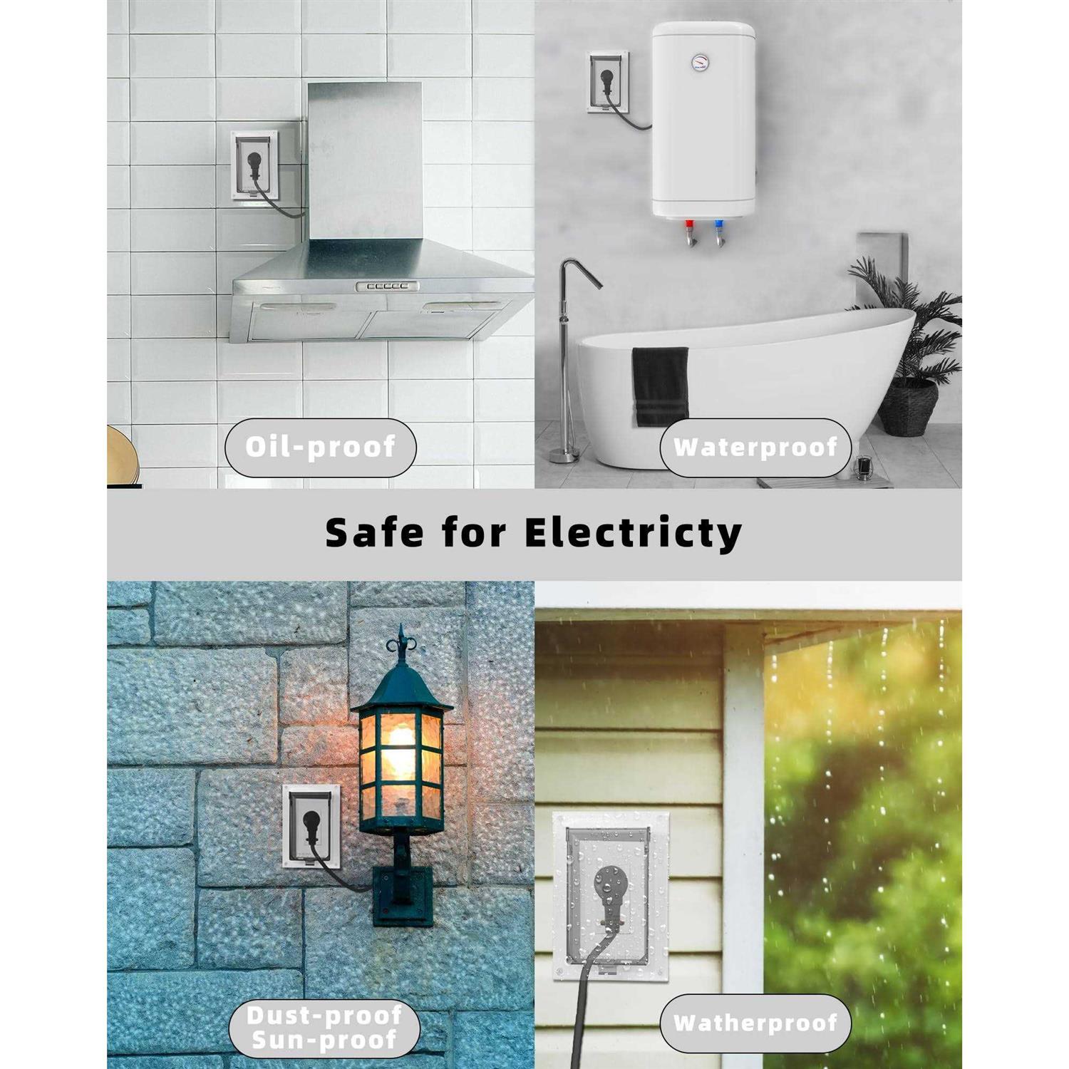 Magaliyo Electrical Box Replacement Cover DBVC-1 Extra Duty Replacement for All-Weather Use - Image 2