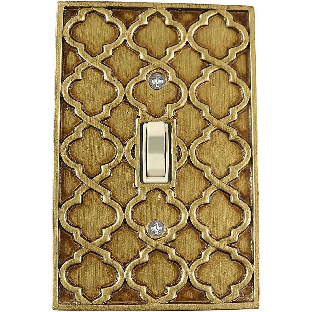 Meriville Moroccan 1 Toggle Wallplate Single Switch Electrical Cover Plate