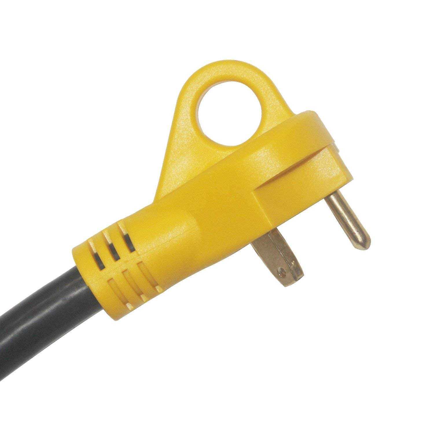 RV Power Adapter Cord Extension 30 Amp Male to 50 Amp Female Twist Lock Power Cord Adapter RV - Image 3