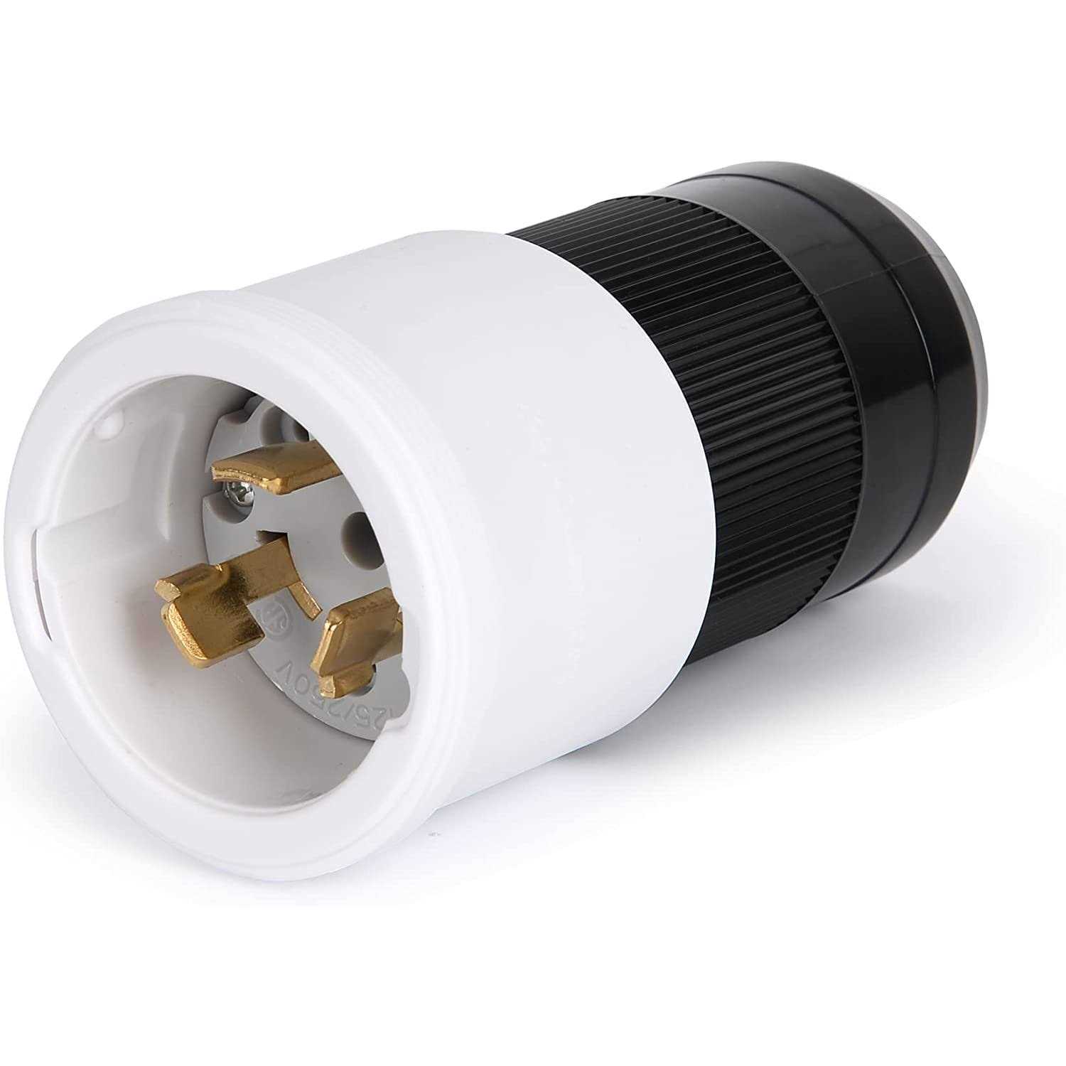 S7 50 Amp Twist Lock Plug50 Amp Generator Plug Male,125/250 Vac Generator Power