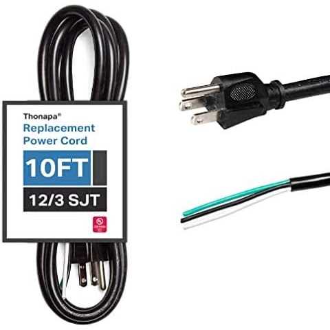 IRON FORGE CABLE AWG Replacement Power Cord with Open End - Image 4