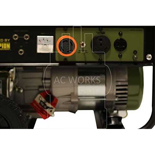 AC WORKS 1.5ft RV 30A TT-30P Plug to L14-30R - Image 4