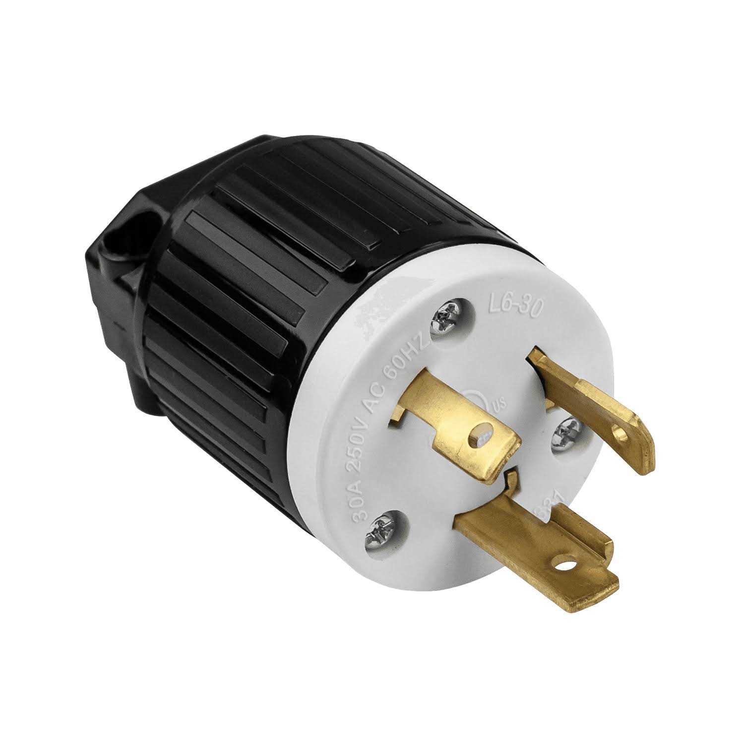 Enerlites 66461-BK Industrial Grade Locking Male Plug - Image 4
