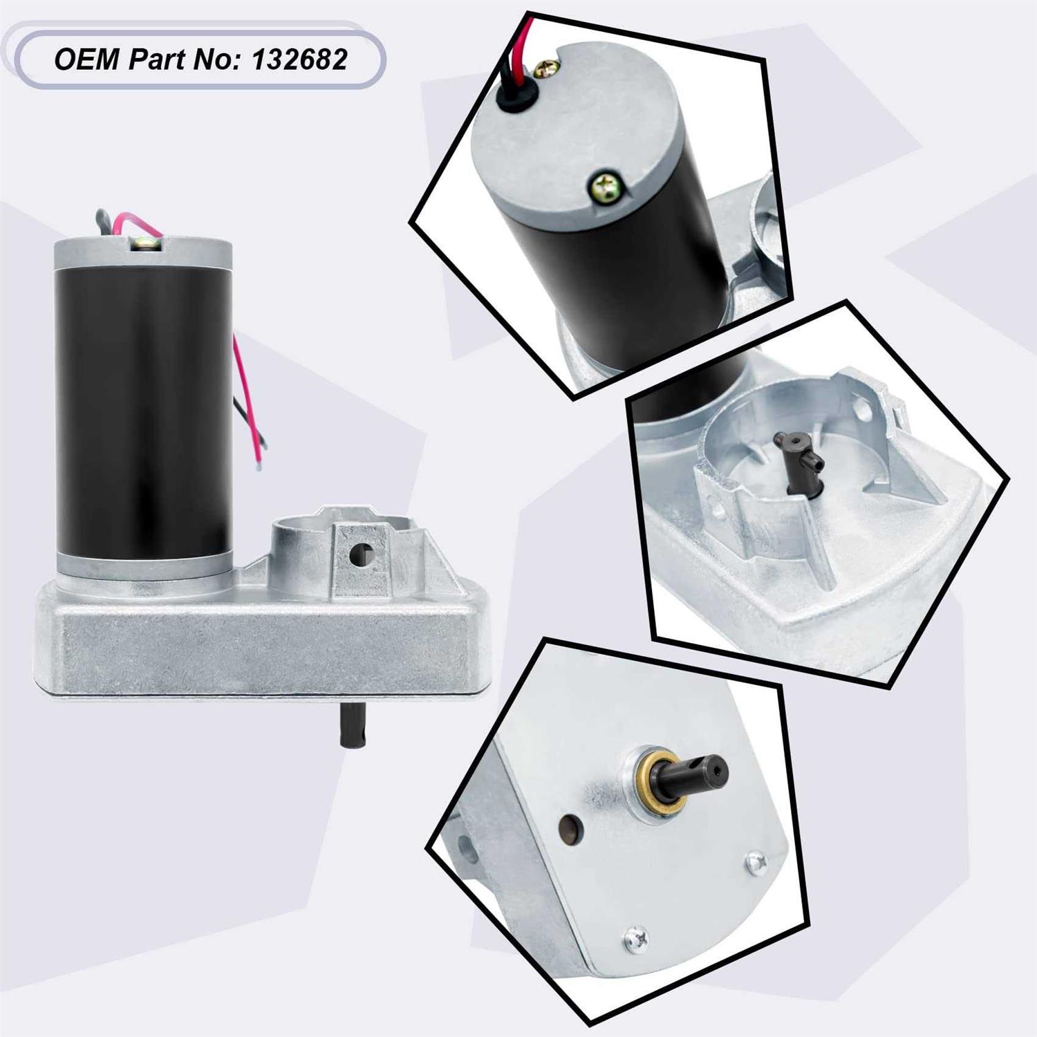 132682 RV Actuator Slide Out Motor Compatible with Lippert Through Frame Slide-Out System - Image 4