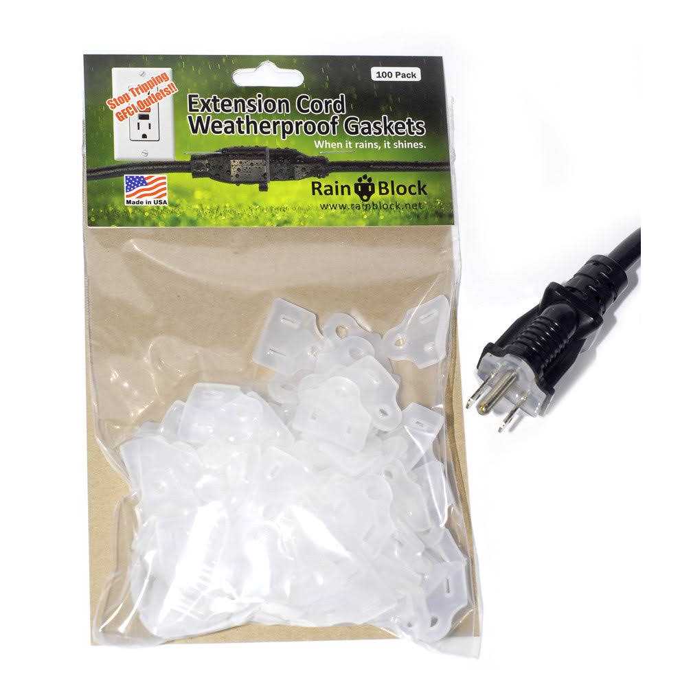 Rain Block 255748 Weatherproof Extension Cord Gasket - Image 3