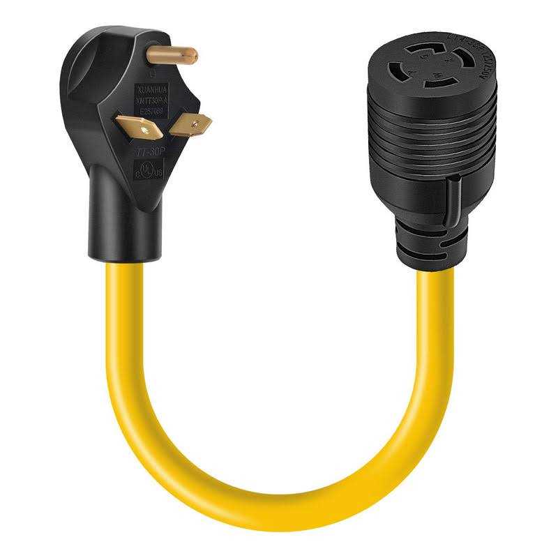 Rophor Generator Transfer Switch Adapter Cord Tt-30P Male to L14-30R