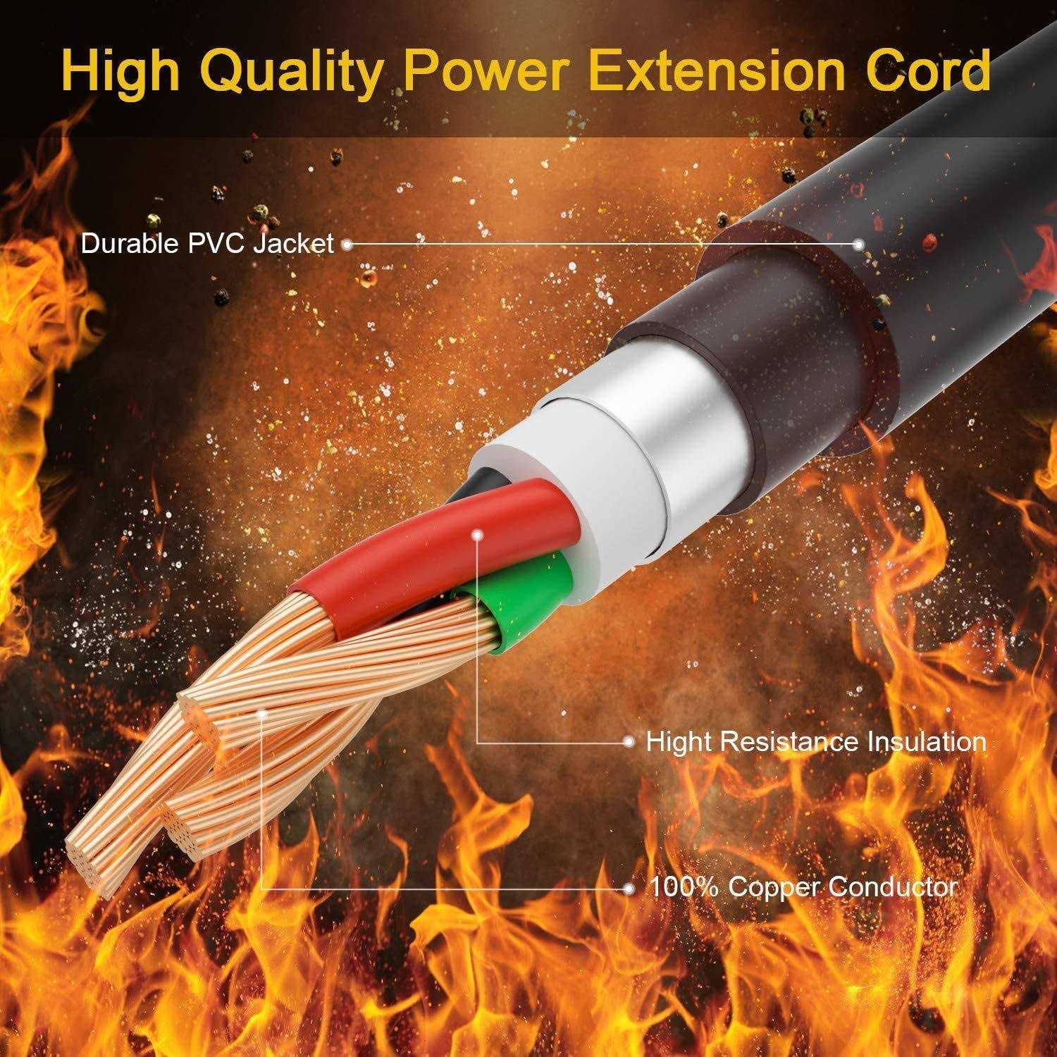 Rophor Generator Transfer Switch Adapter Cord Tt-30P Male to L14-30R - Image 3