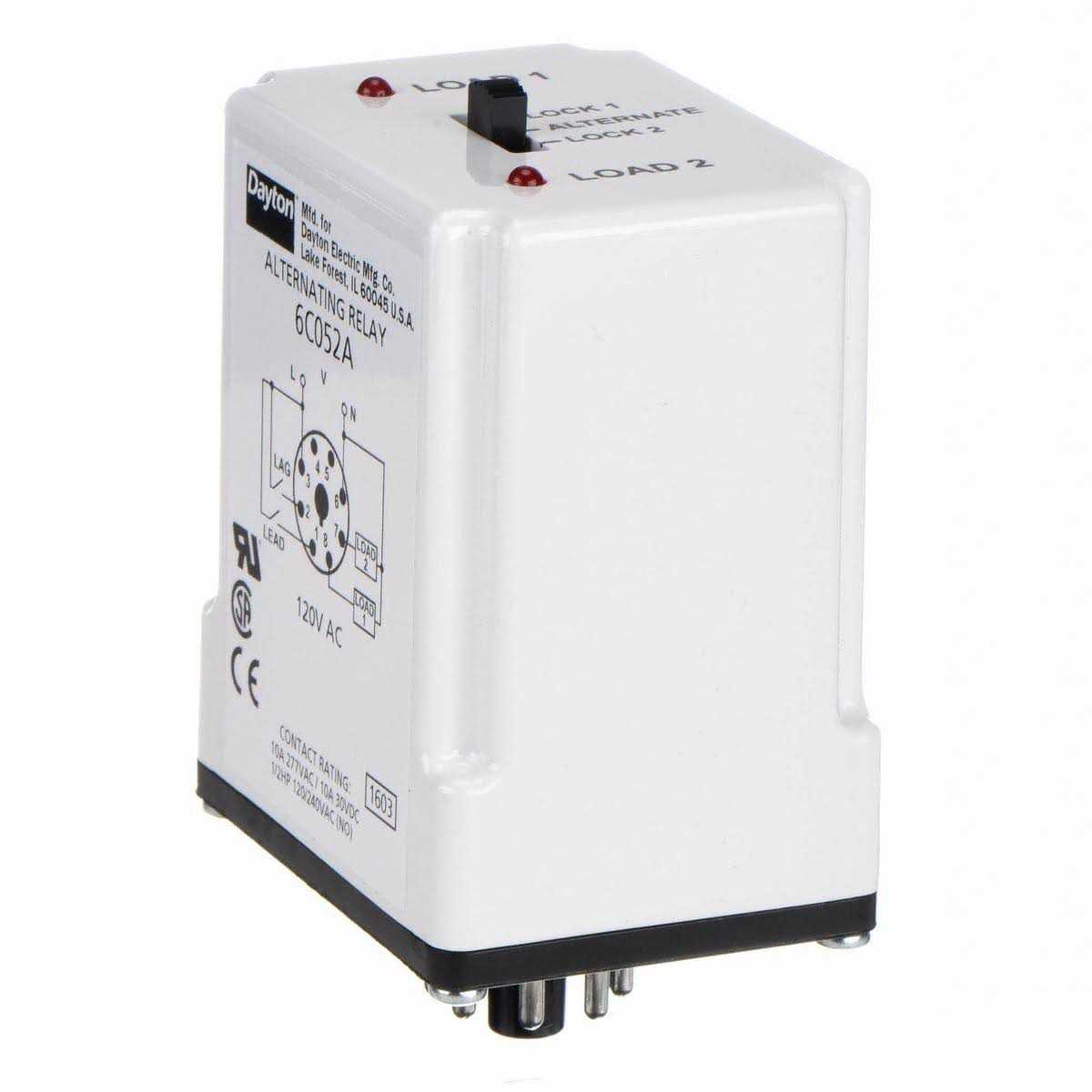 Dayton 6C052 Alternating Relay - Image 2