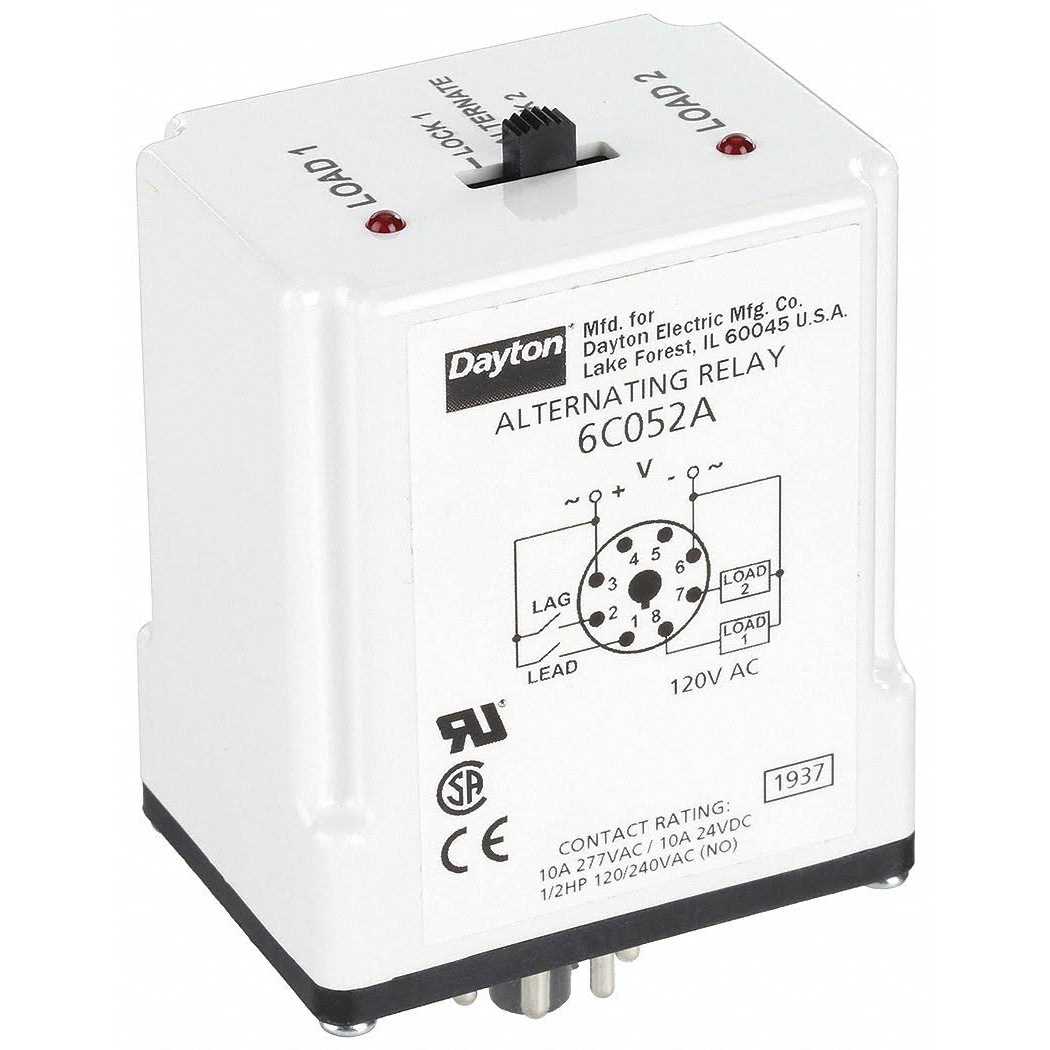Dayton 6C052 Alternating Relay - Image 3