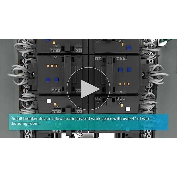 Siemens 200 Amp 30-Spaces 48-Circuit Main Lug Plug-On Neutral Load Center PN3048L1200C - Image 5